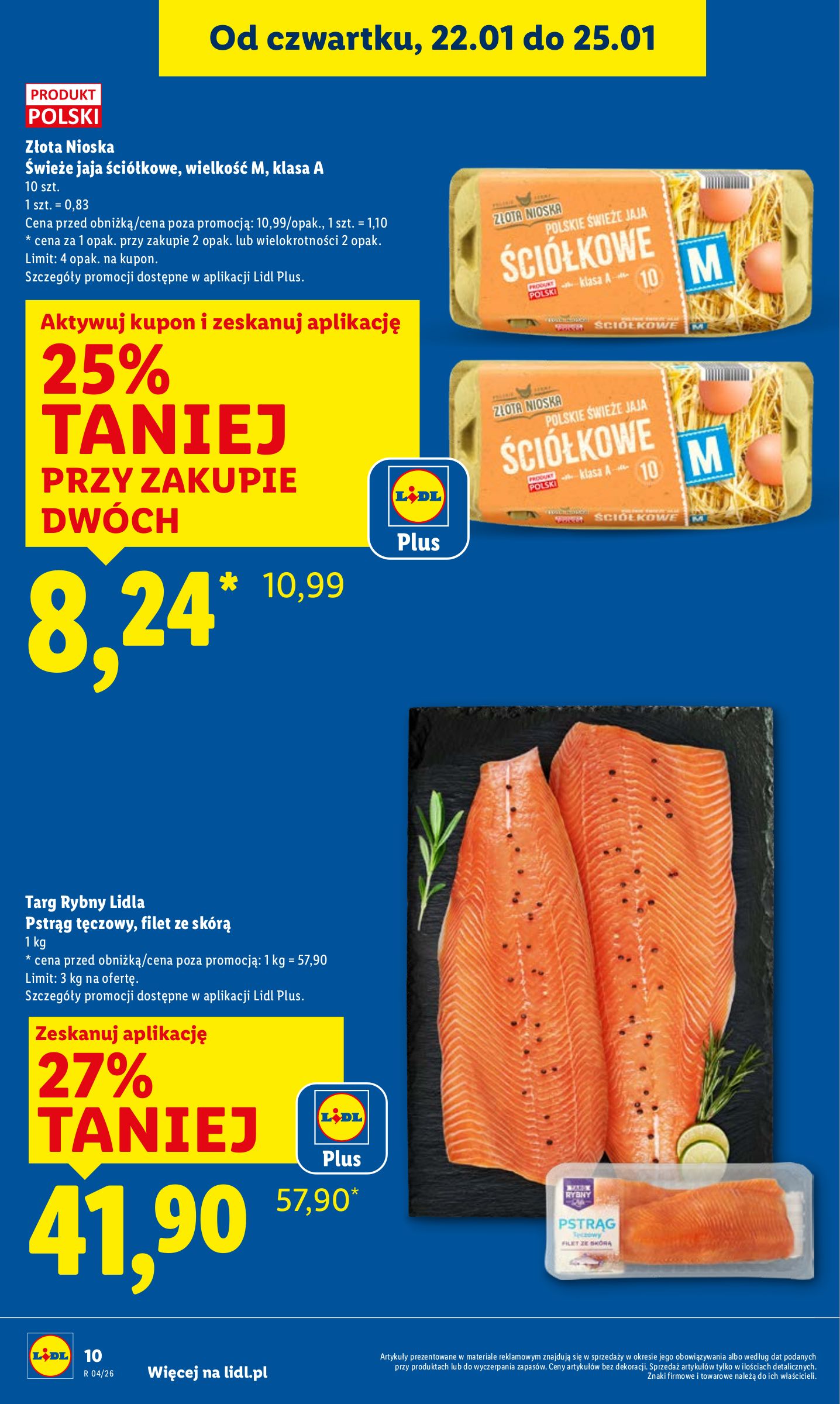 lidl - Gazetka Lidl - ważna od 22.01. do 25.01. - page: 10