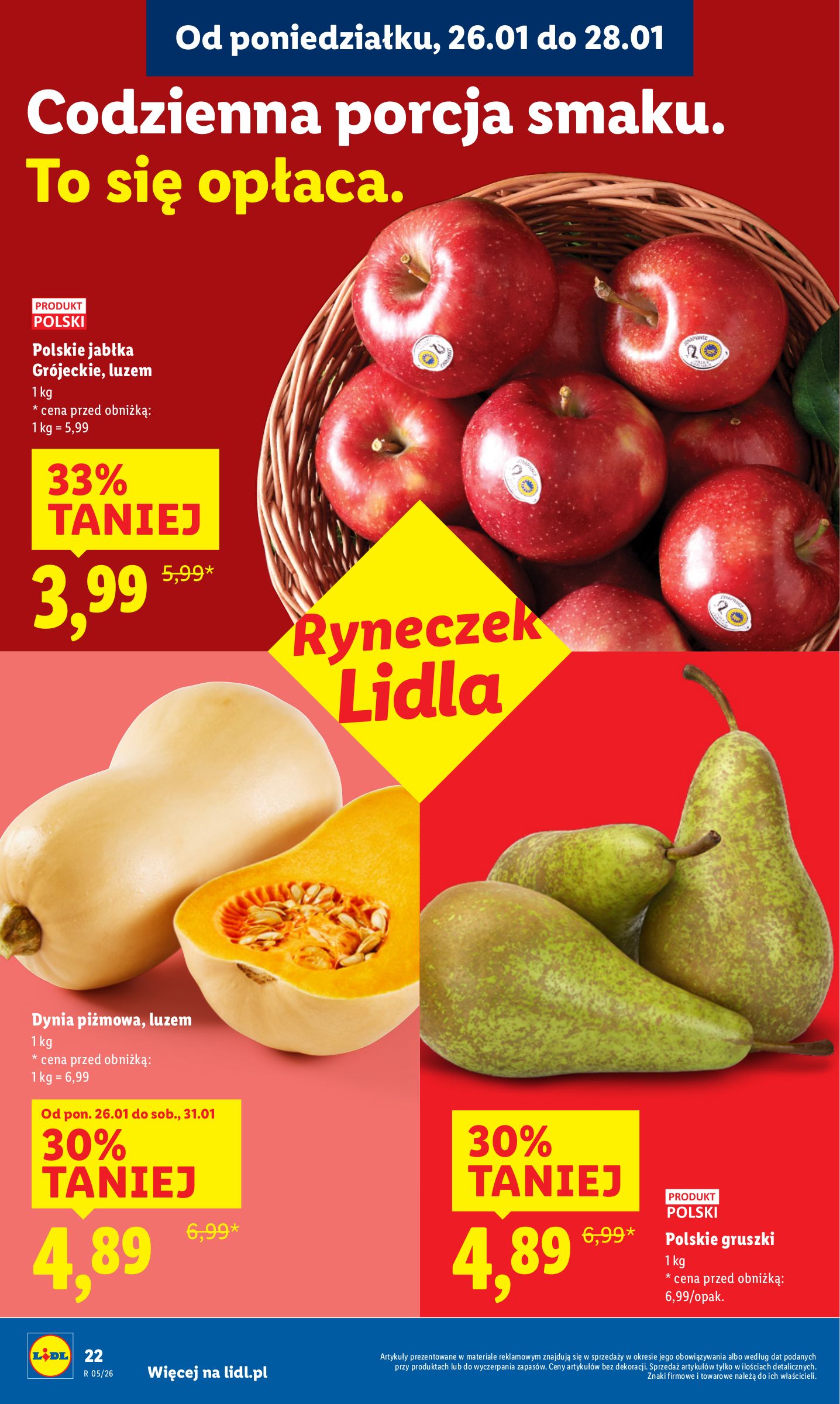 lidl - Gazetka Lidl - ważna od 26.01. do 28.01. - page: 22