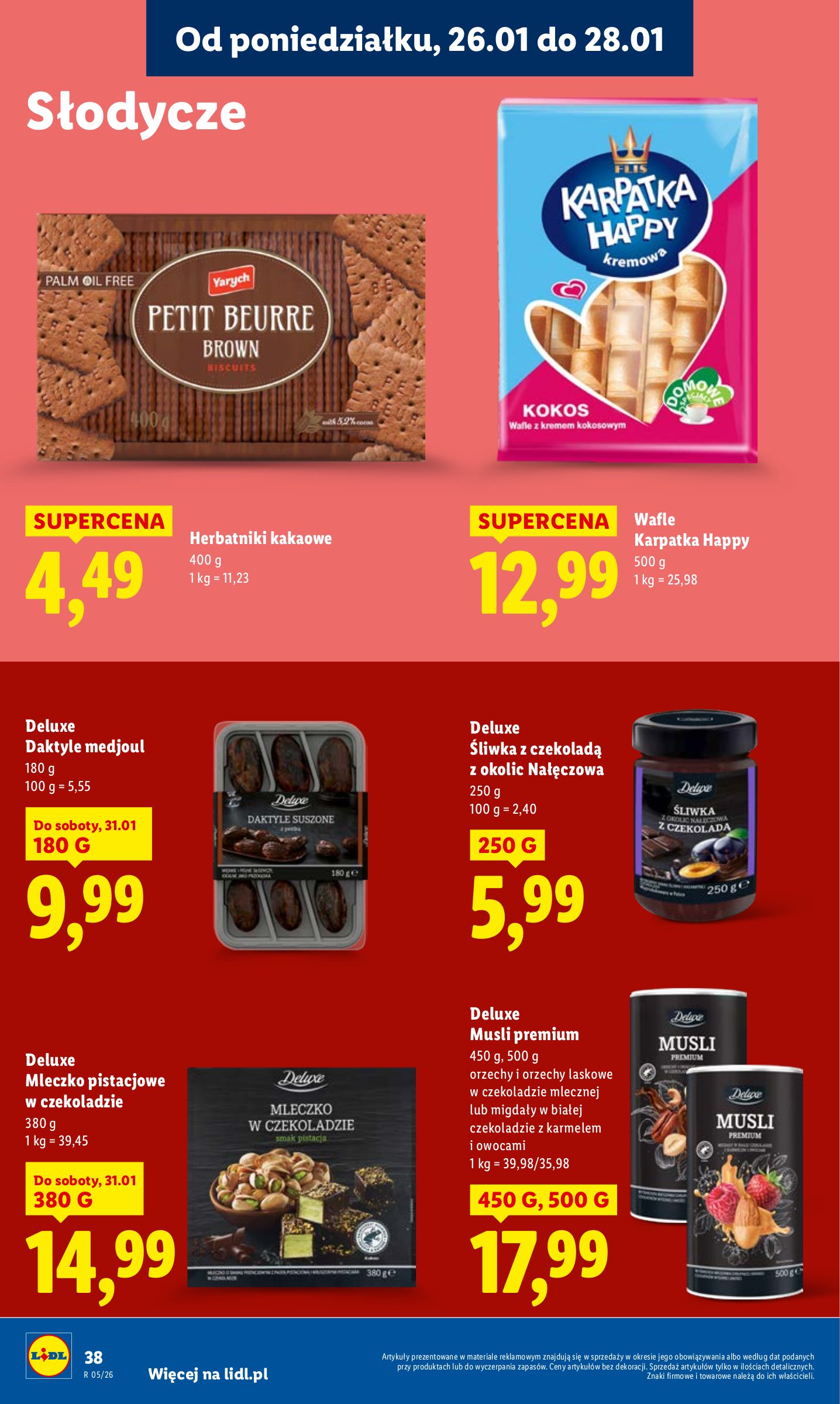 lidl - Gazetka Lidl - ważna od 26.01. do 28.01. - page: 38