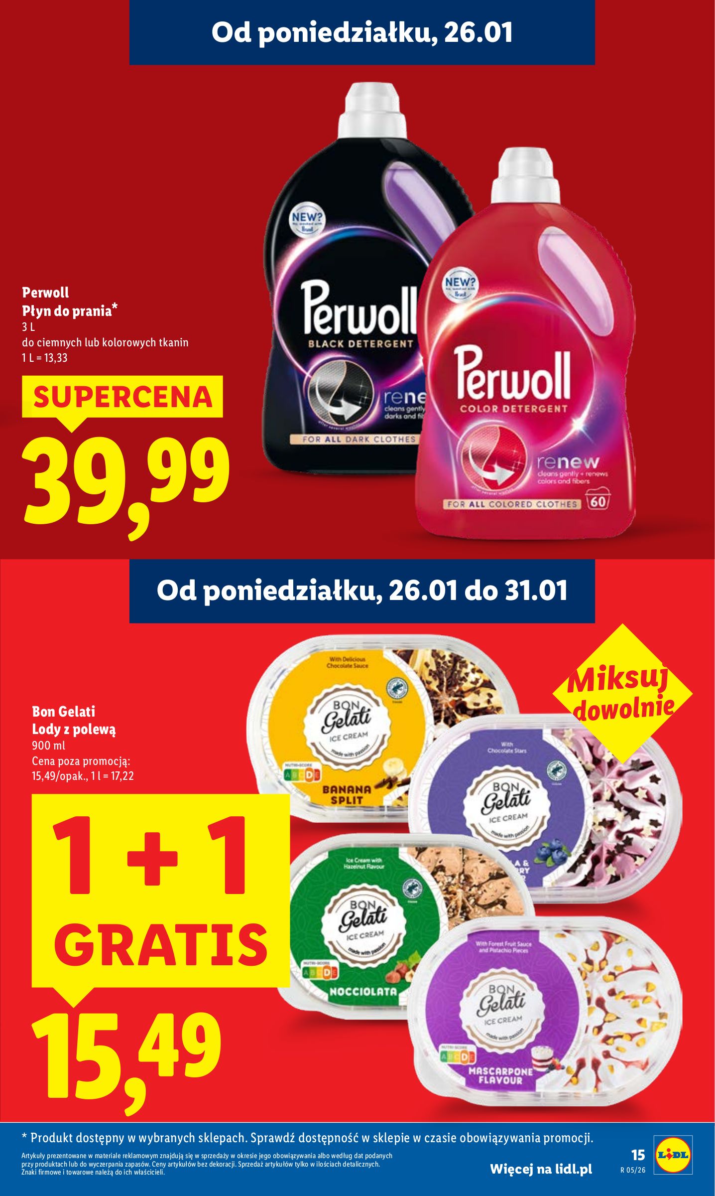 lidl - Gazetka Lidl - ważna od 26.01. do 28.01. - page: 15