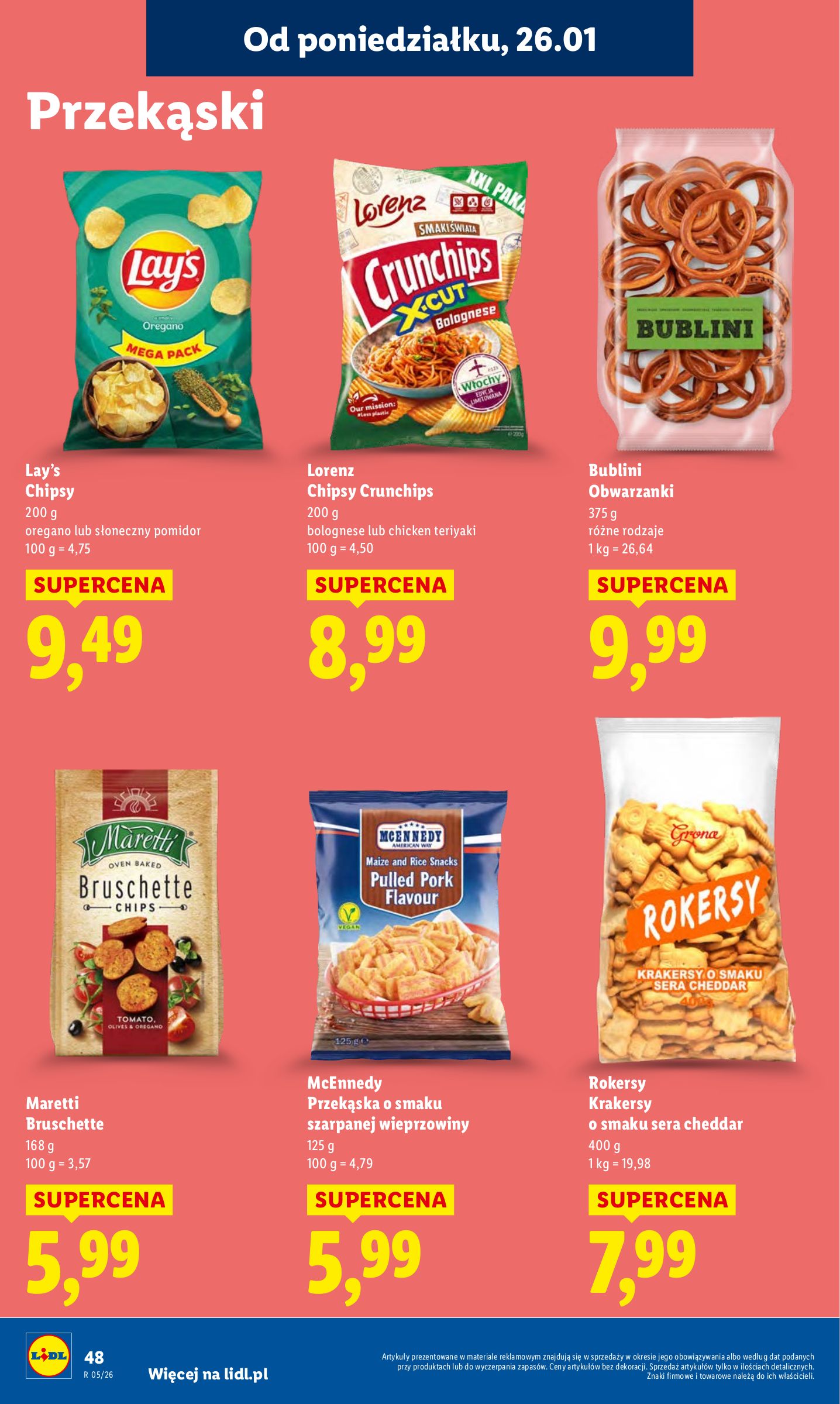 lidl - Gazetka Lidl - ważna od 26.01. do 28.01. - page: 48