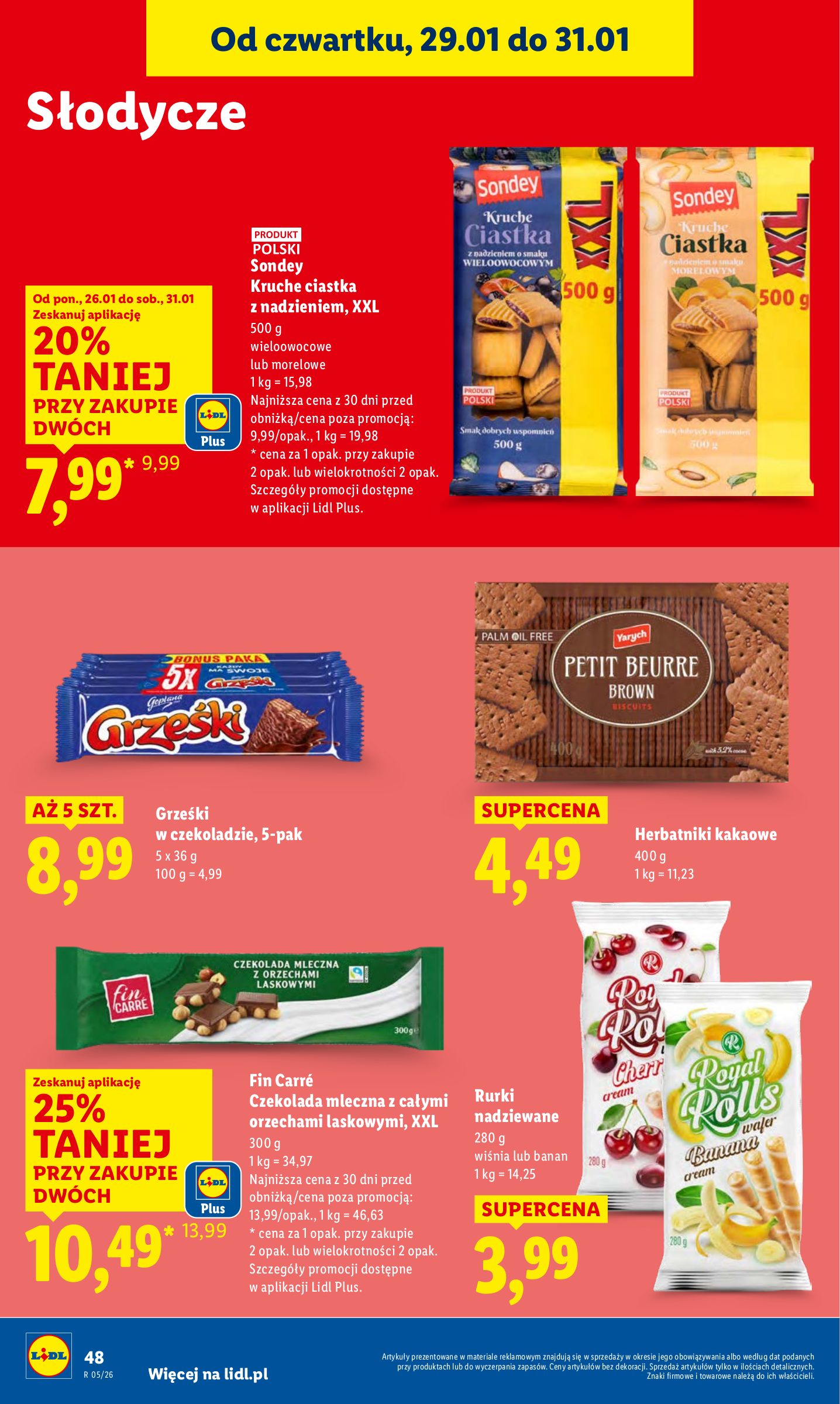lidl - Gazetka Lidl - ważna od 29.01. do 31.01. - page: 48
