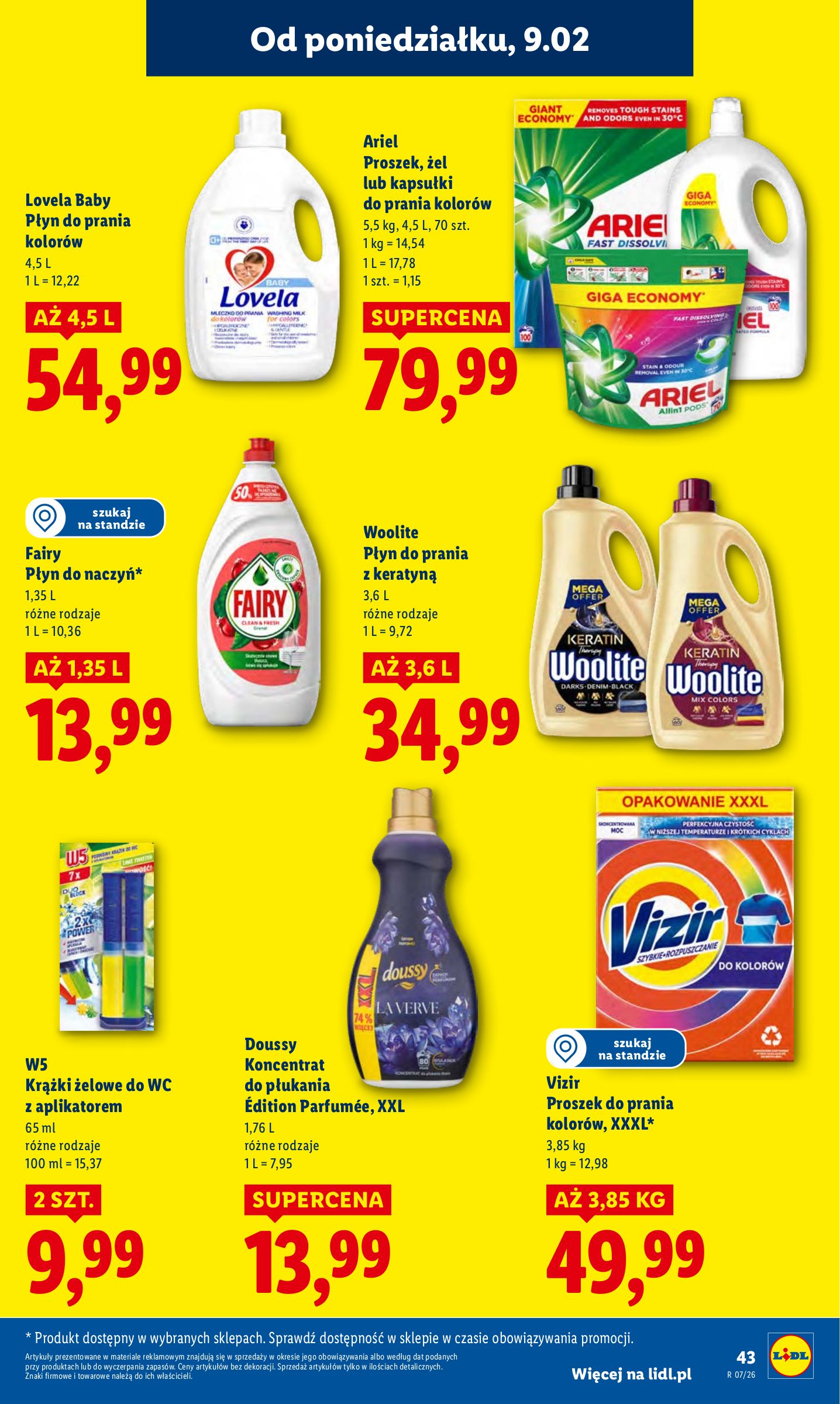 lidl - Gazetka Lidl - ważna od 09.02.2026 do 11.02.2026 - page: 43