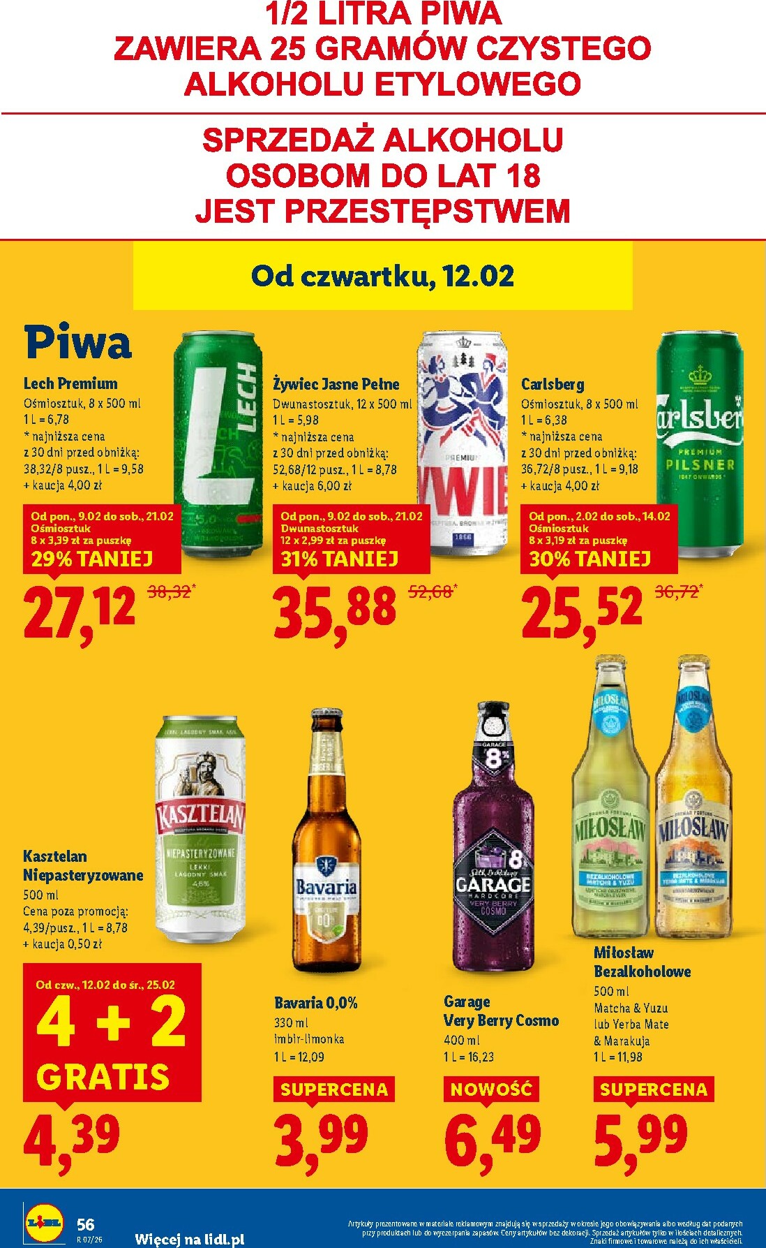 lidl - Gazetka Lidl - ważna od 12.02.2026 do 14.02.2026 - page: 56