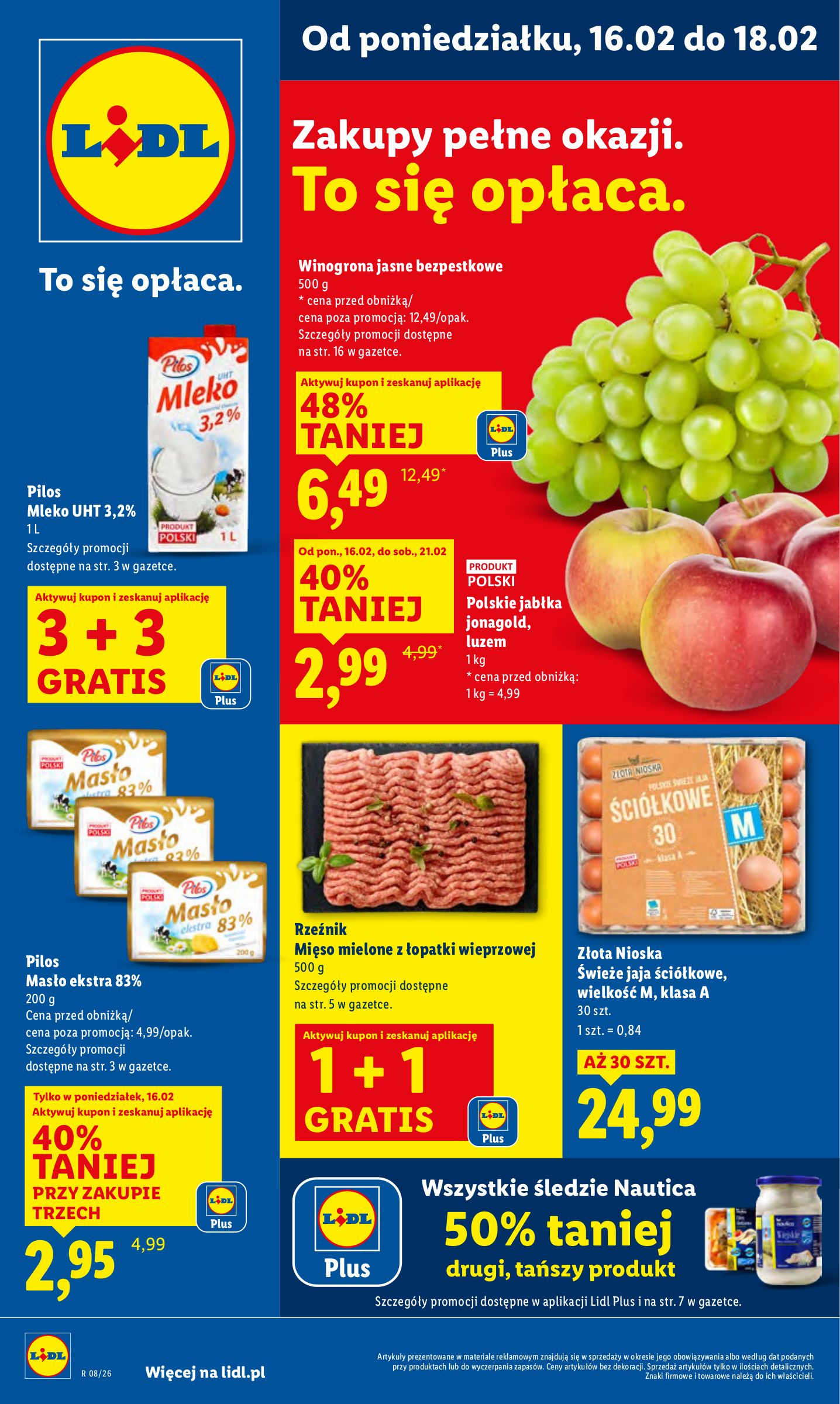 lidl - Gazetka Lidl - ważna od 16.02.2026 do 18.02.2026 - page: 1