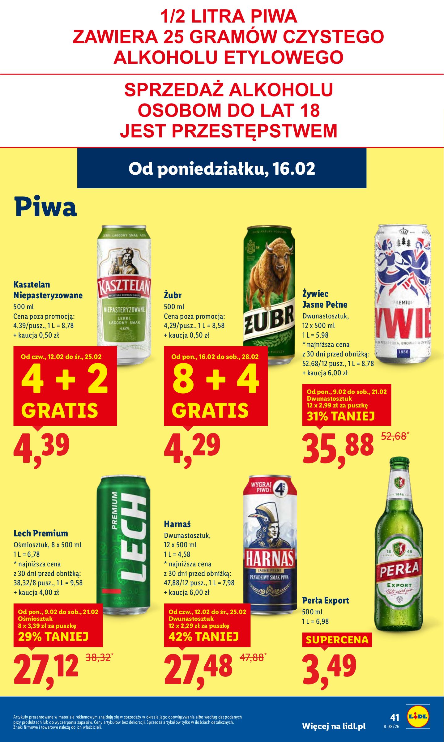 lidl - Gazetka Lidl - ważna od 16.02.2026 do 18.02.2026 - page: 41