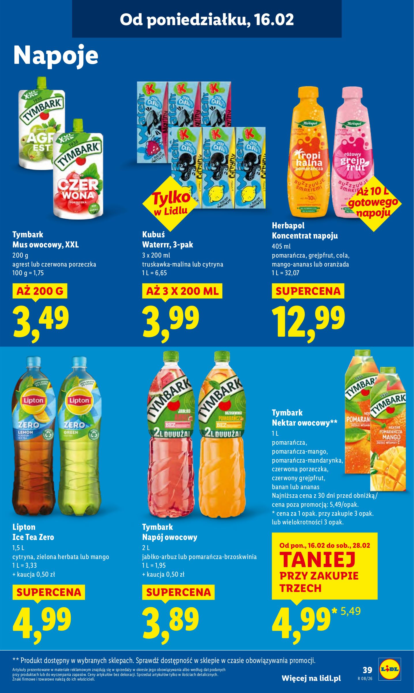 lidl - Gazetka Lidl - ważna od 16.02.2026 do 18.02.2026 - page: 39