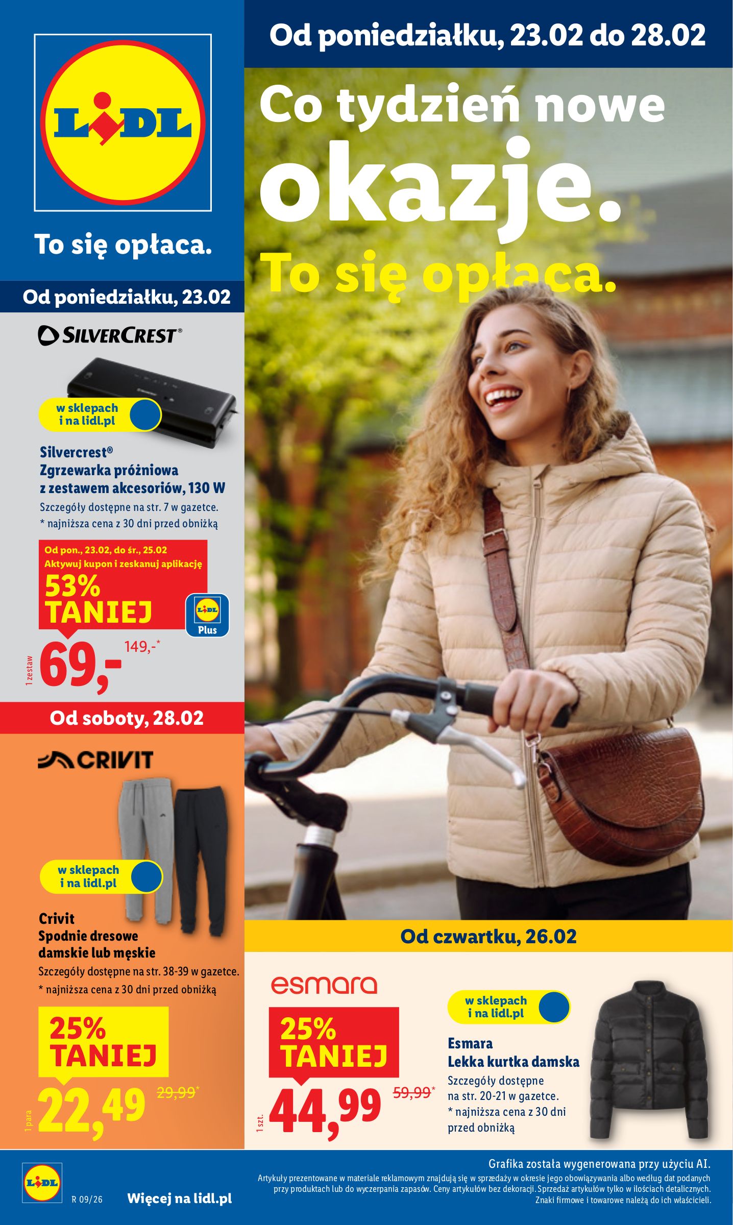 lidl - Gazetka Lidl - Katalog Okazji - ważna od 23.02.2026 do 28.02.2026