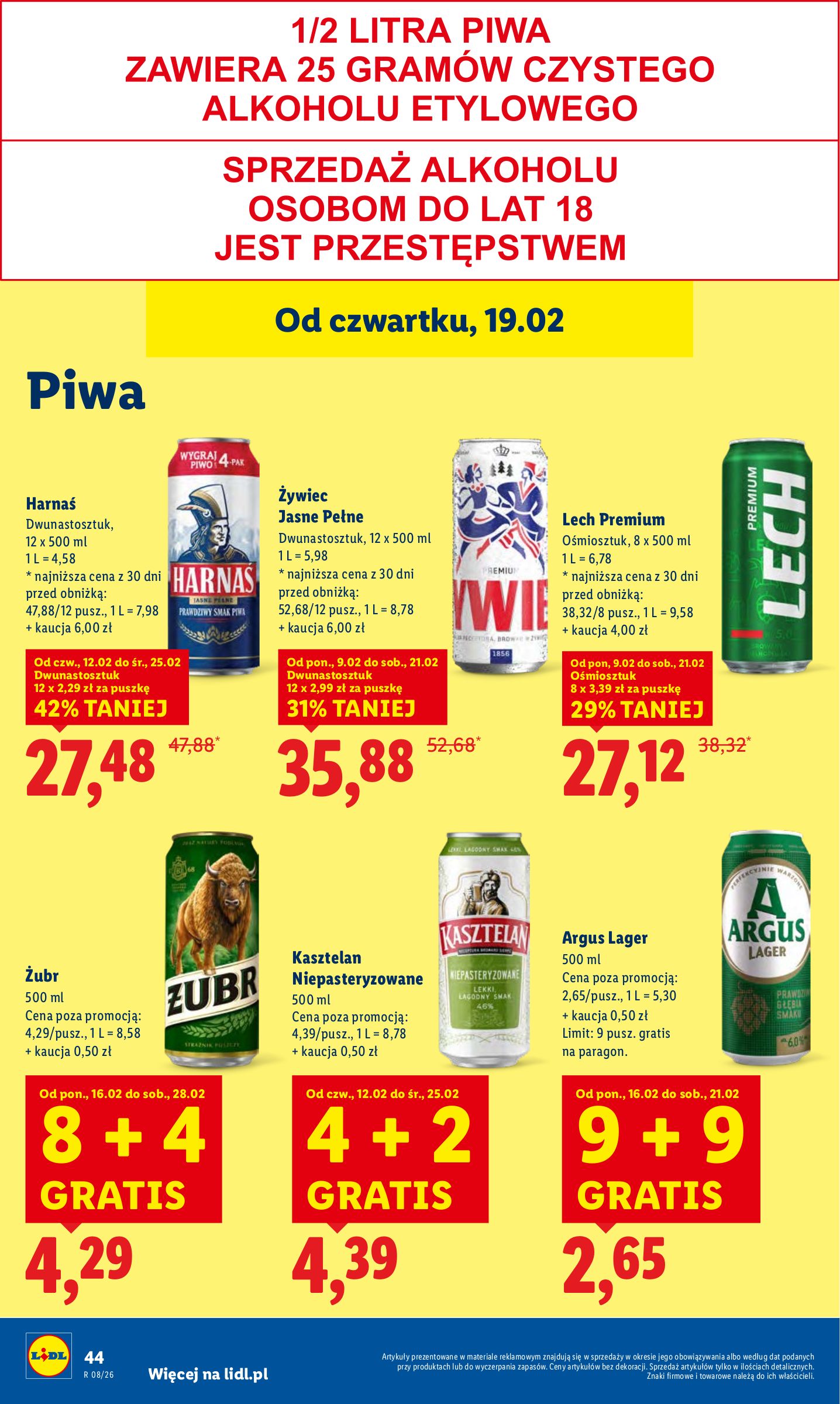 lidl - Gazetka Lidl - ważna od 19.02.2026 do 21.02.2026 - page: 44