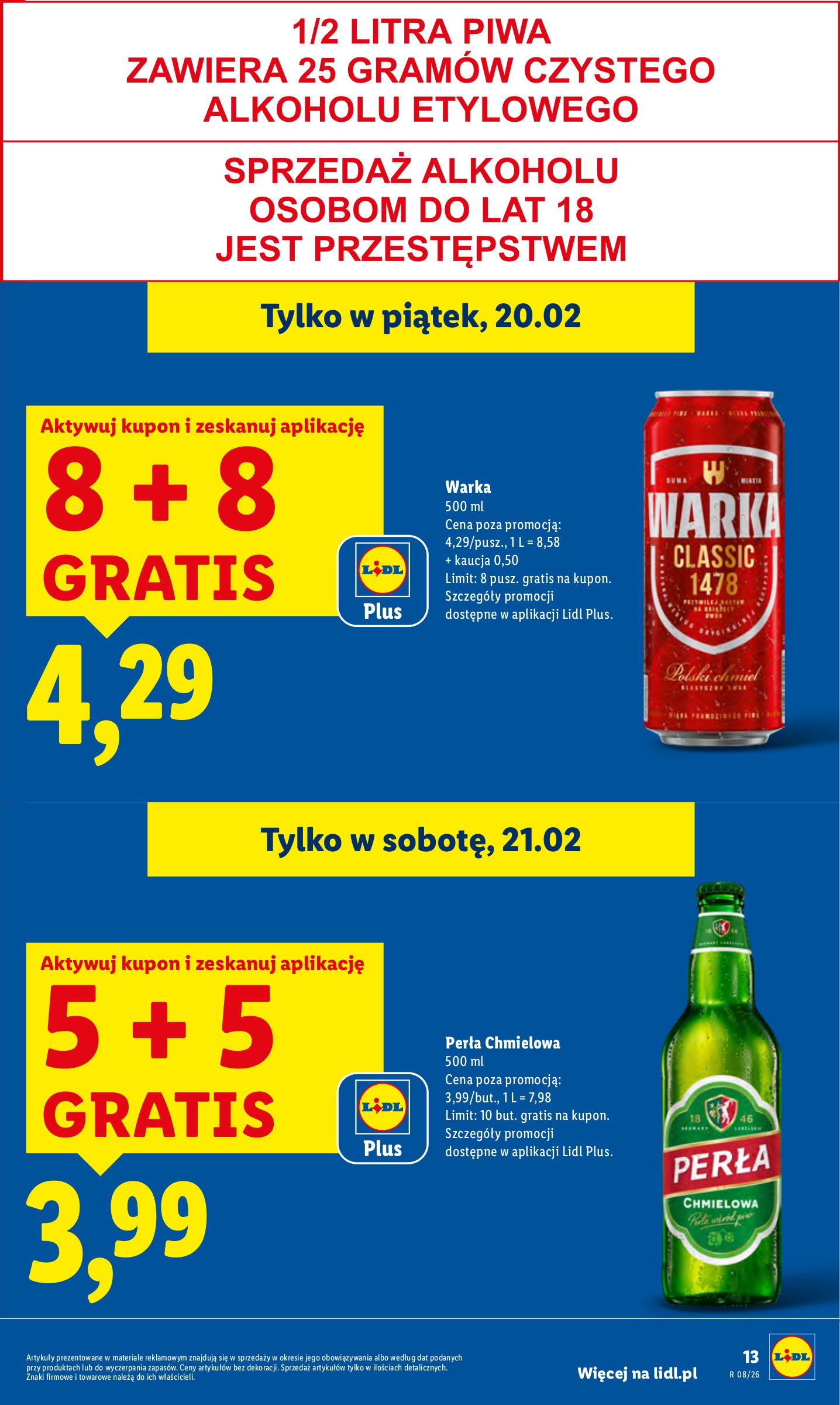 lidl - Gazetka Lidl - ważna od 19.02.2026 do 21.02.2026 - page: 13