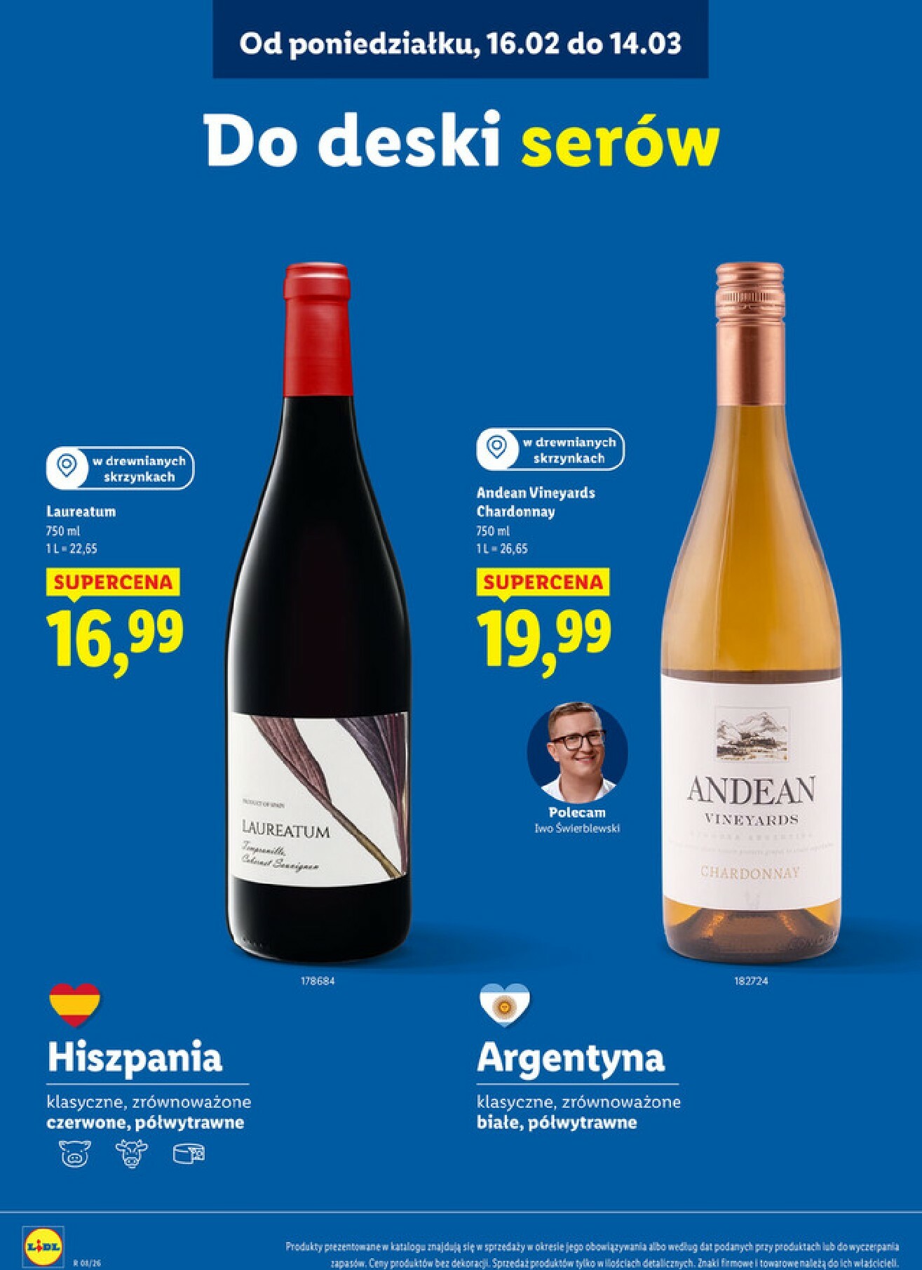 lidl - Gazetka Lidl - Karta win - ważna od 16.02.2026 do 14.03.2026 - page: 22