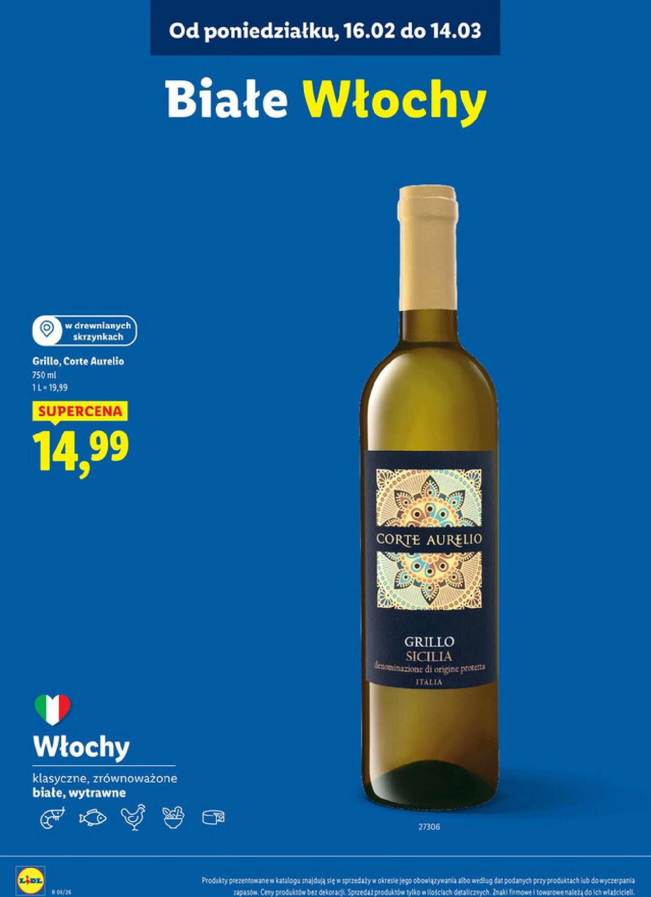 lidl - Gazetka Lidl - Karta win - ważna od 16.02.2026 do 14.03.2026 - page: 14