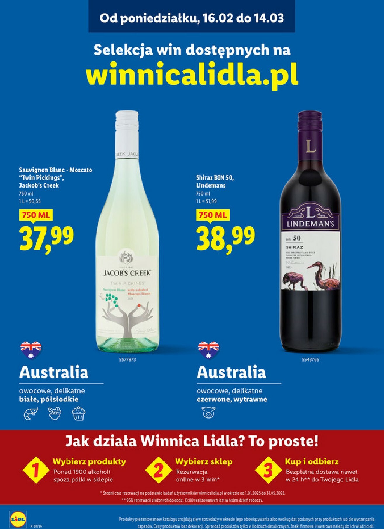 lidl - Gazetka Lidl - Karta win - ważna od 16.02.2026 do 14.03.2026 - page: 25