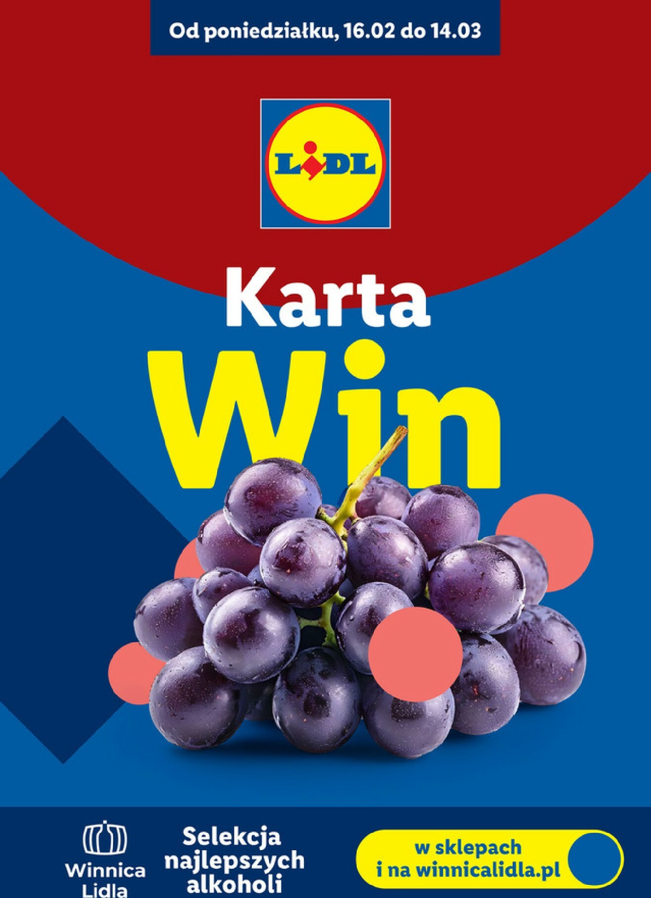 lidl - Gazetka Lidl - Karta win - ważna od 16.02.2026 do 14.03.2026