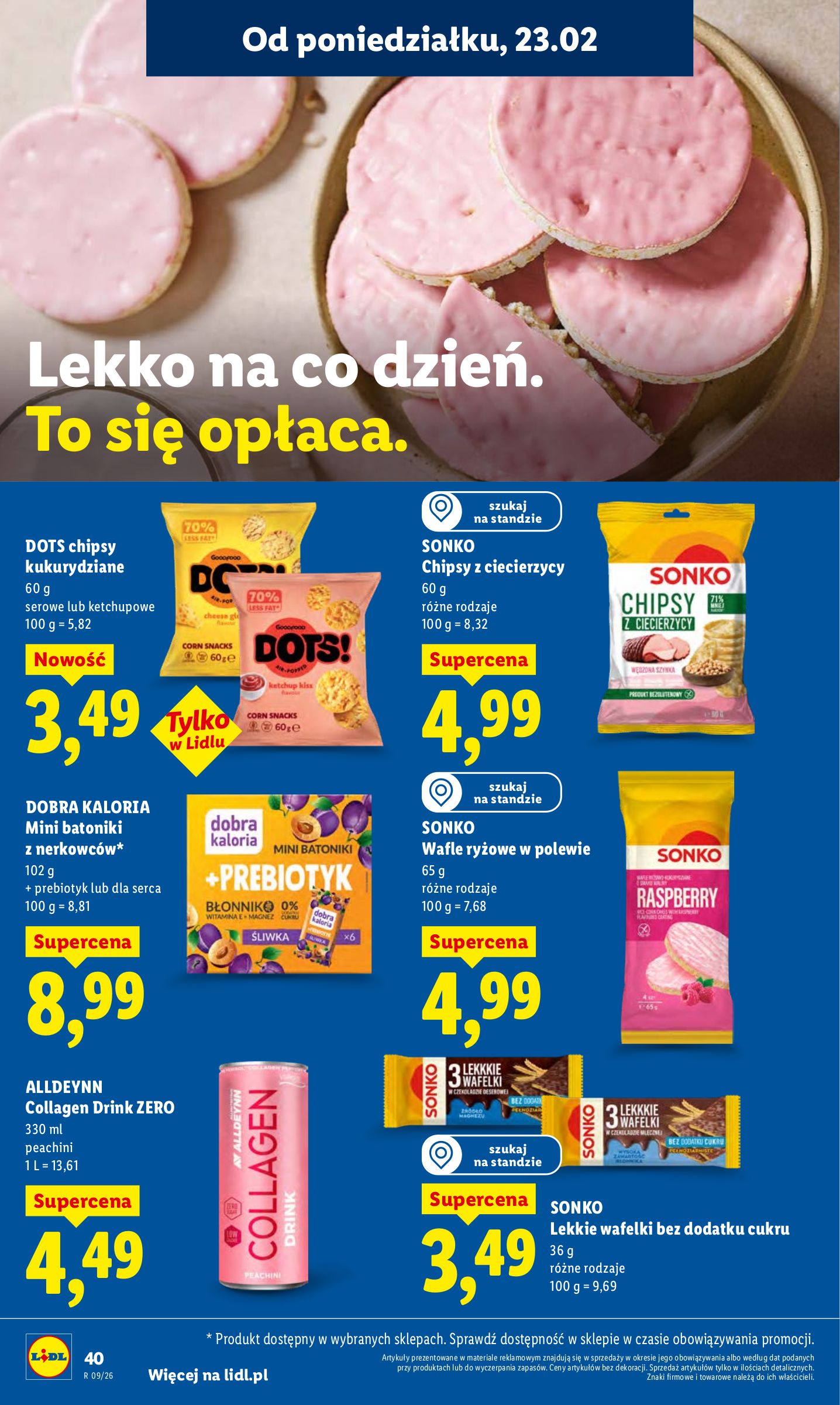 lidl - Gazetka Lidl - ważna od 23.02.2026 do 25.02.2026 - page: 40