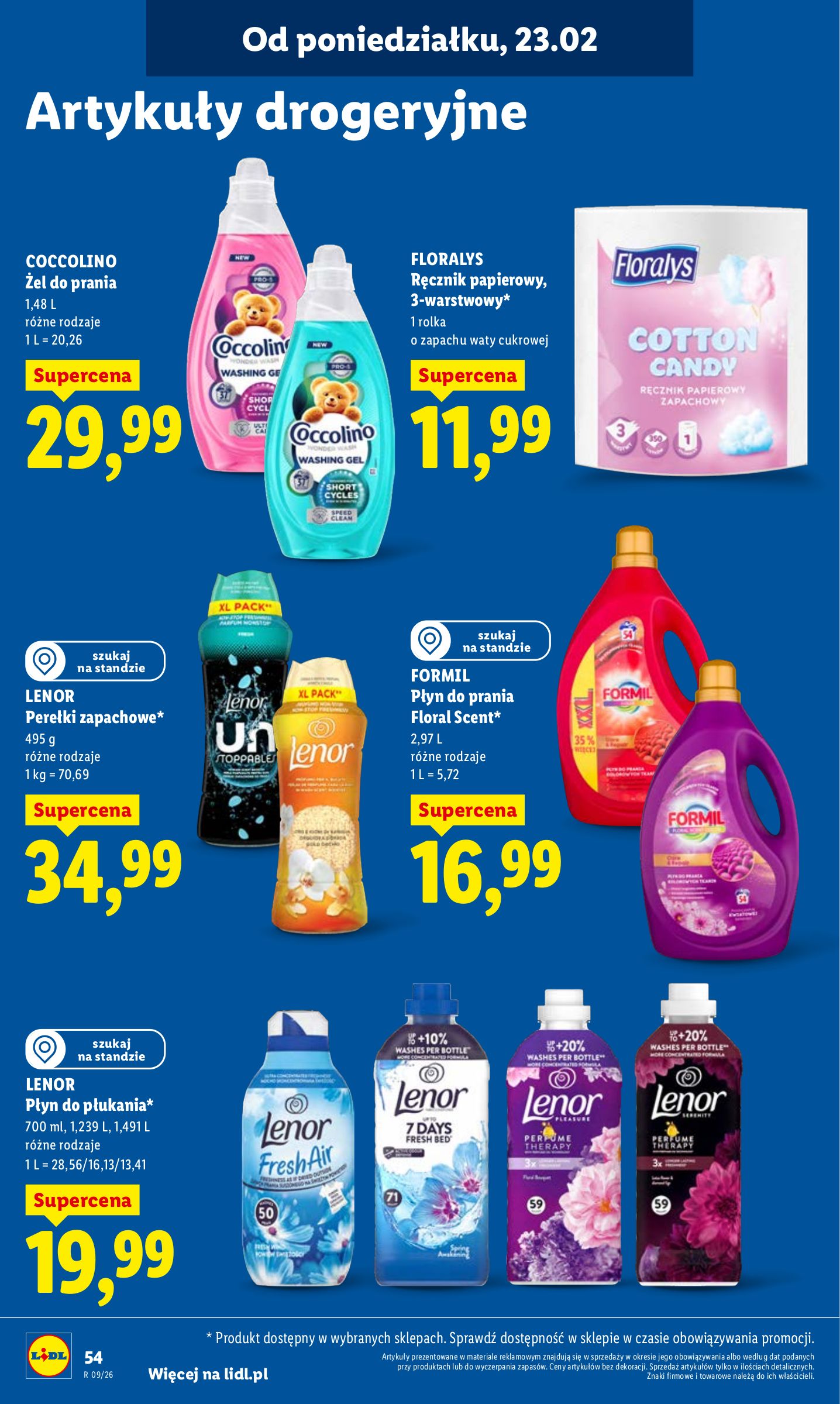 lidl - Gazetka Lidl - ważna od 23.02.2026 do 25.02.2026 - page: 54