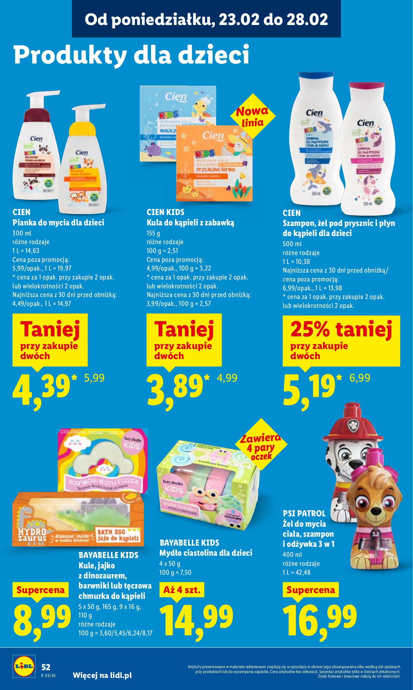 lidl - Gazetka Lidl - ważna od 23.02.2026 do 25.02.2026 - page: 52