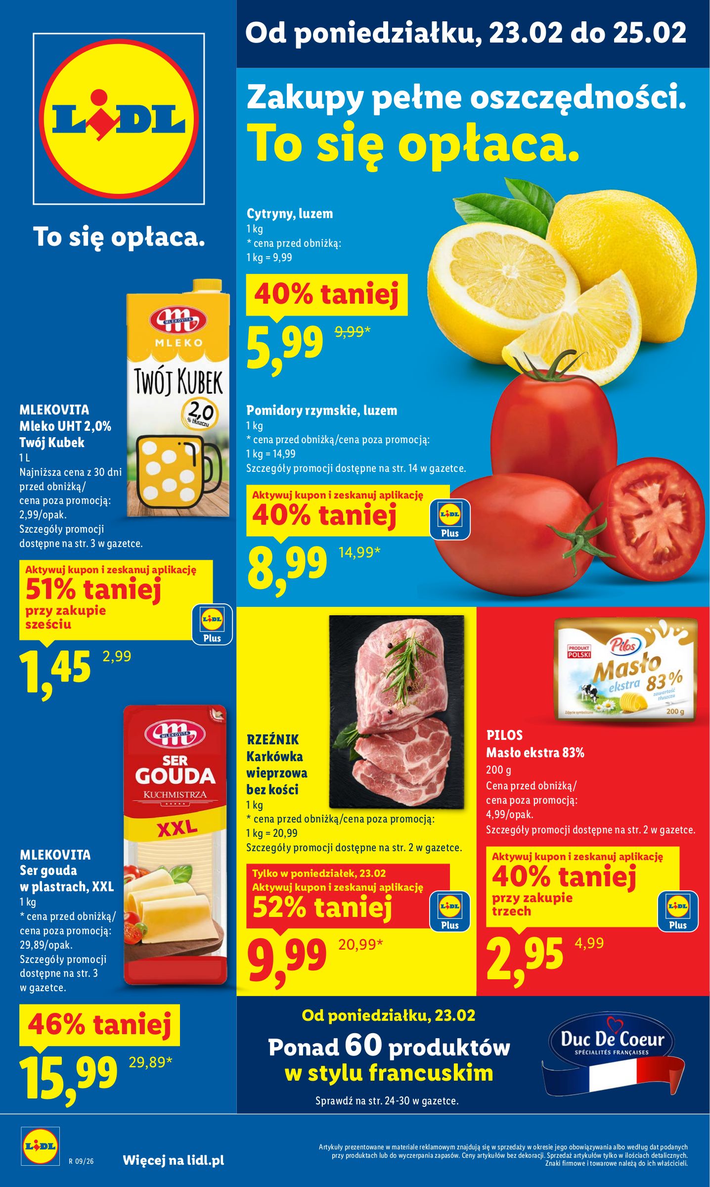 lidl - Gazetka Lidl - ważna od 23.02.2026 do 25.02.2026 - page: 1