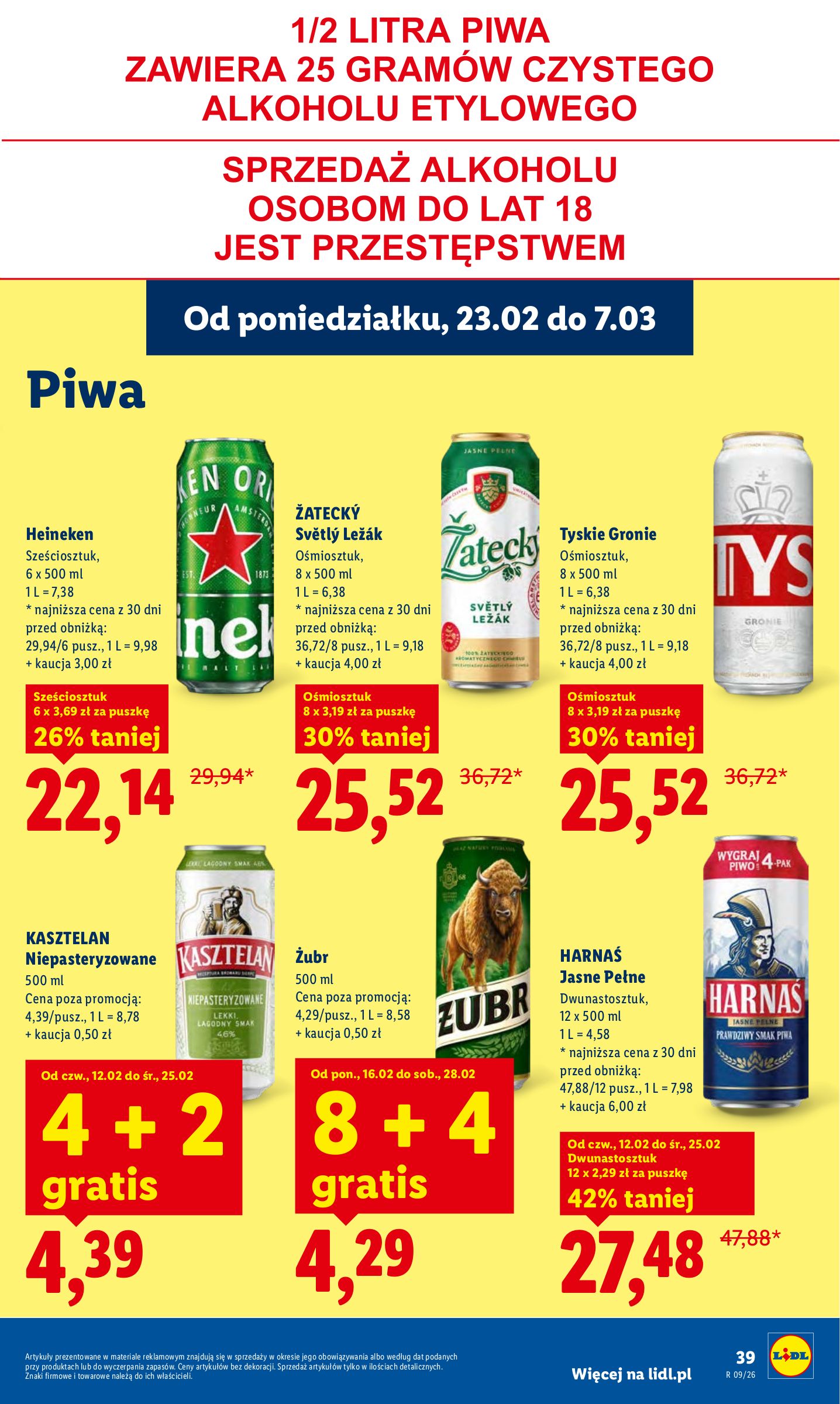 lidl - Gazetka Lidl - ważna od 23.02.2026 do 25.02.2026 - page: 39