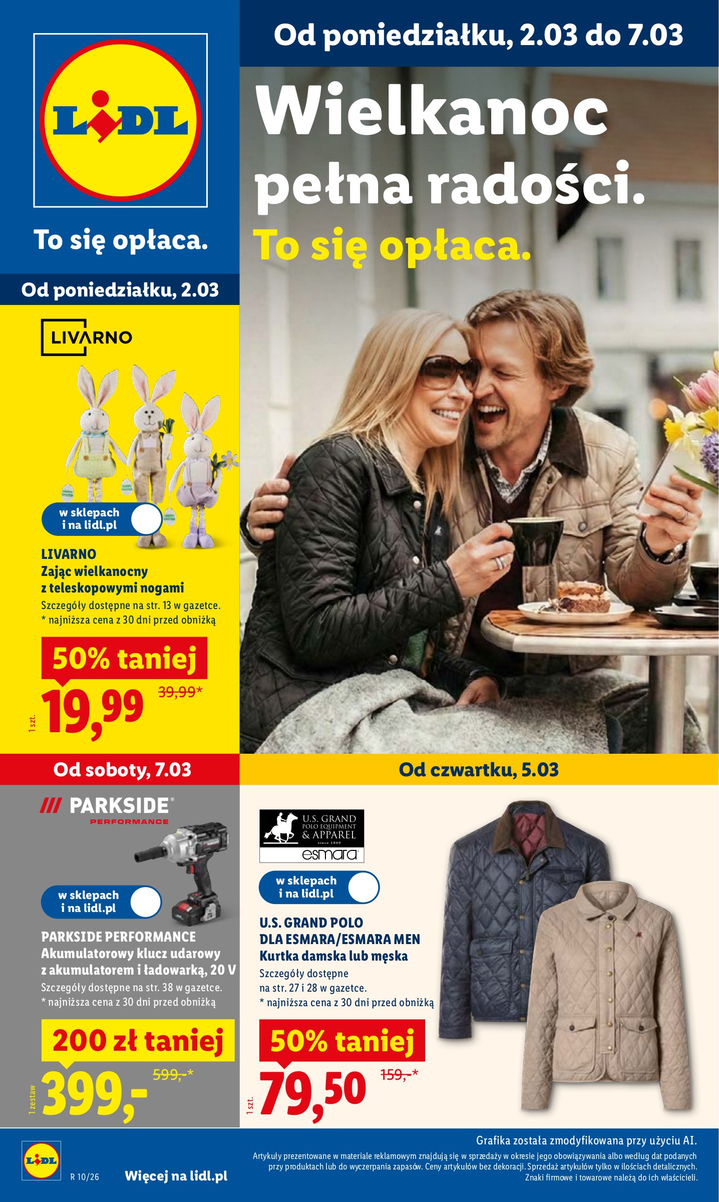 lidl - Gazetka Lidl - Katalog Okazji - ważna od 02.03.2026 do 07.03.2026 - page: 1