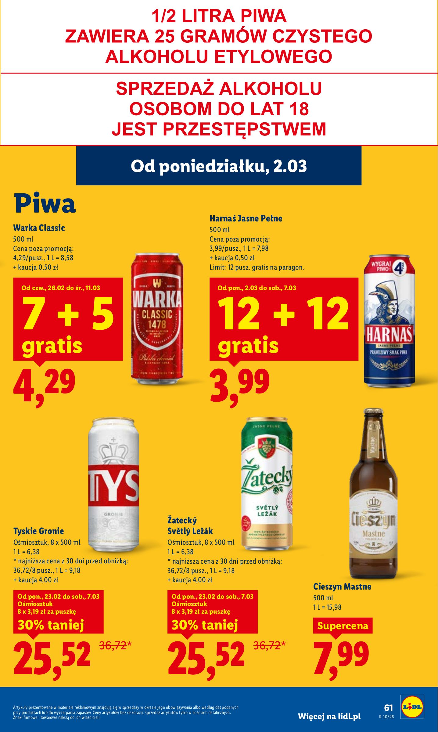 lidl - Gazetka Lidl - ważna od 02.03.2026 do 04.03.2026 - page: 61