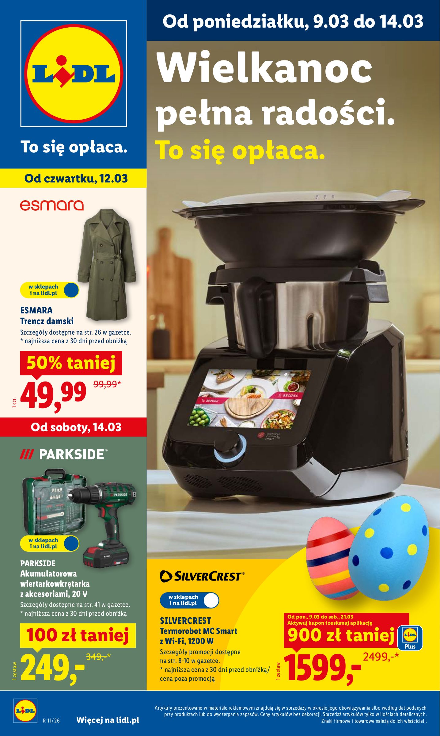 lidl - Gazetka Lidl - Katalog Okazji - ważna od 09.03.2026 do 14.03.2026