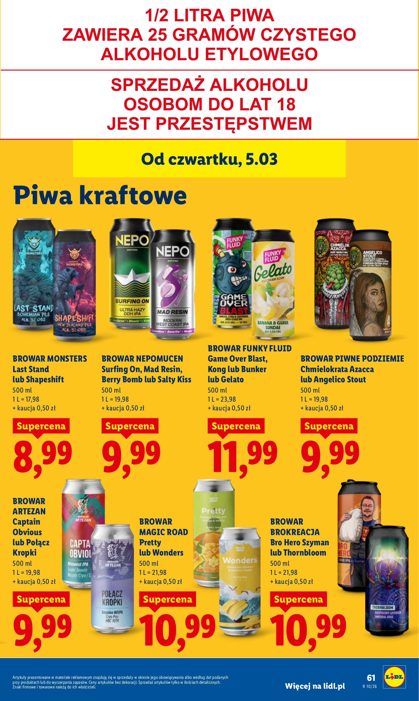 lidl - Gazetka Lidl - ważna od 05.03.2026 do 07.03.2026 - page: 63