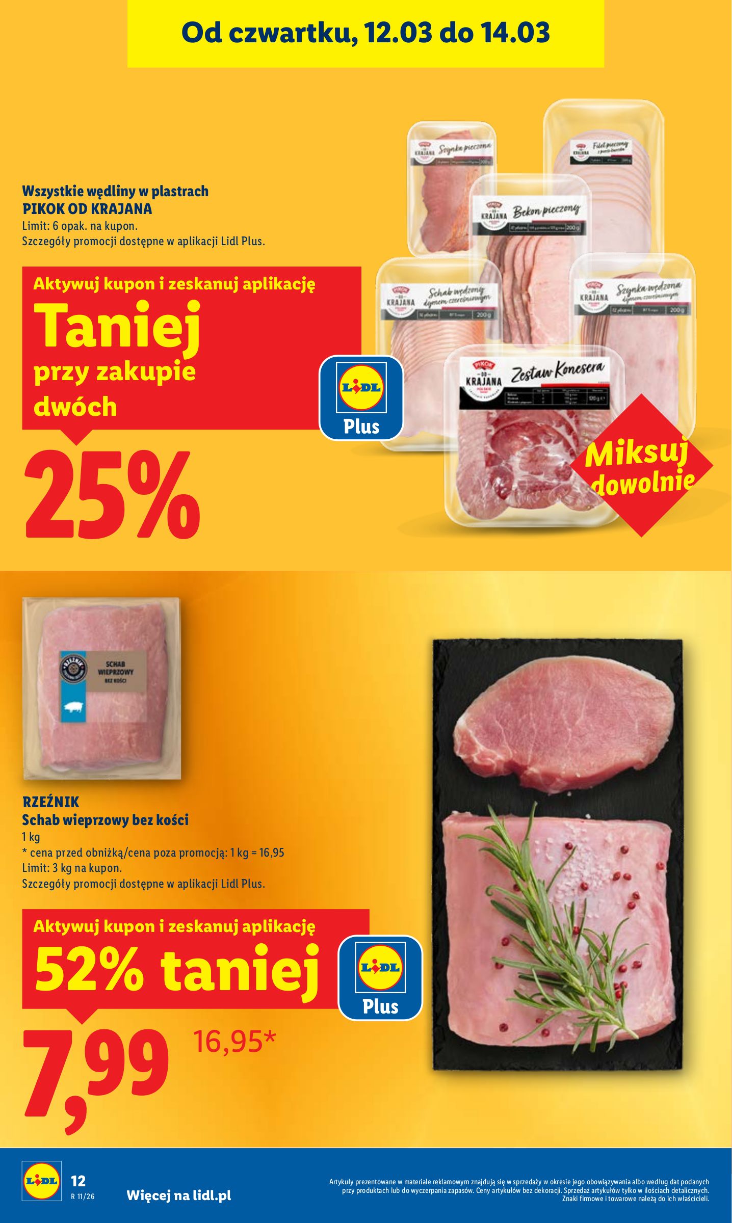 lidl - Gazetka Lidl - ważna od 12.03.2026 do 14.03.2026 - page: 12