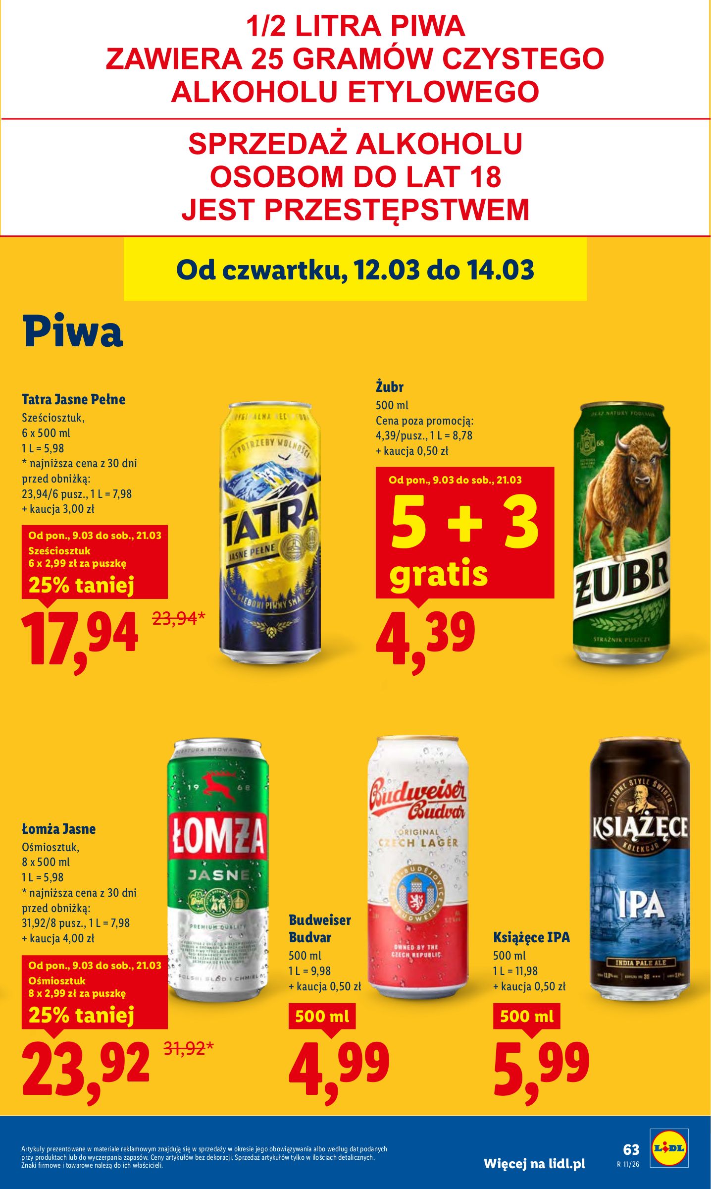 lidl - Gazetka Lidl - ważna od 12.03.2026 do 14.03.2026 - page: 65