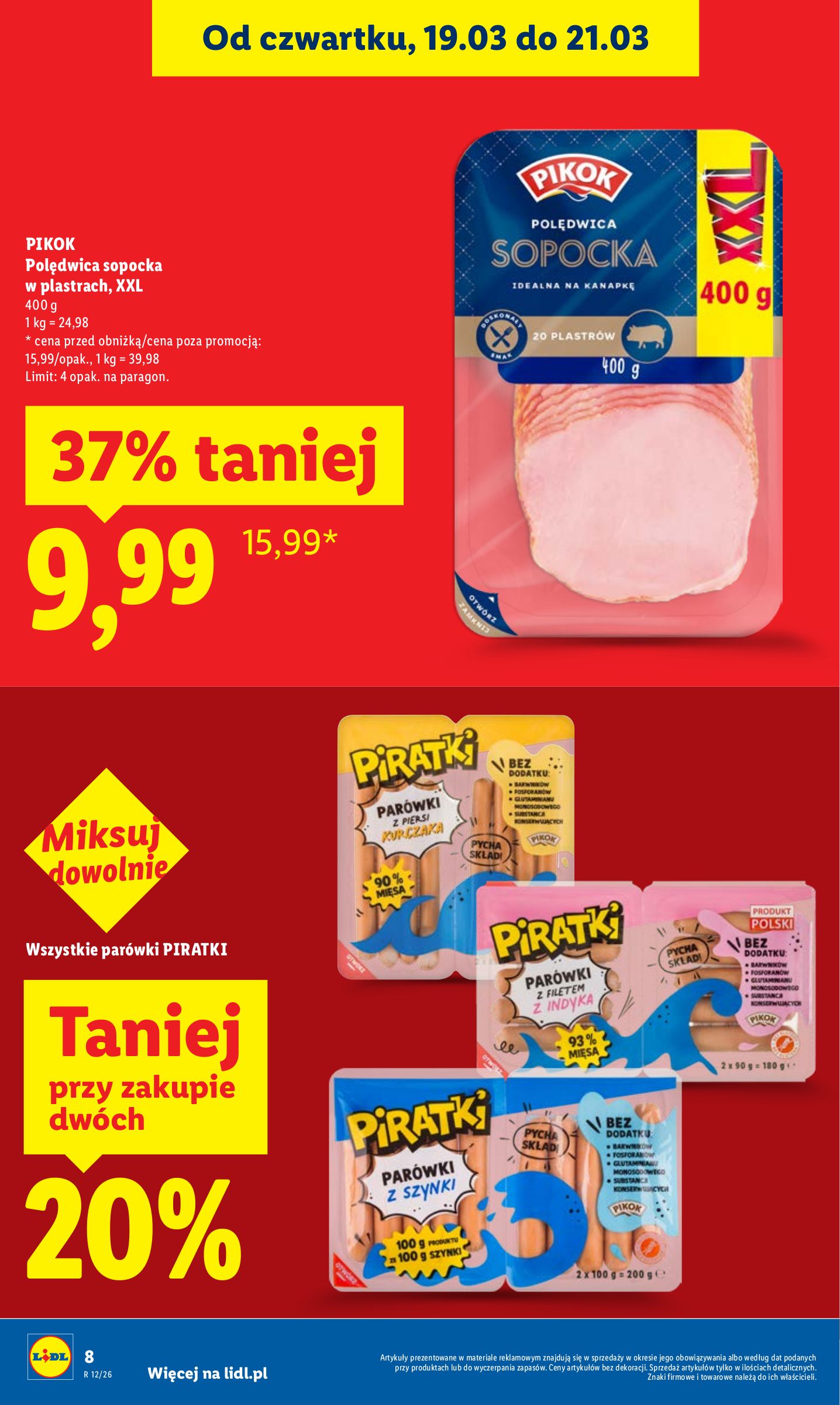 lidl - Gazetka Lidl - ważna od 19.03.2026 do 21.03.2026 - page: 8