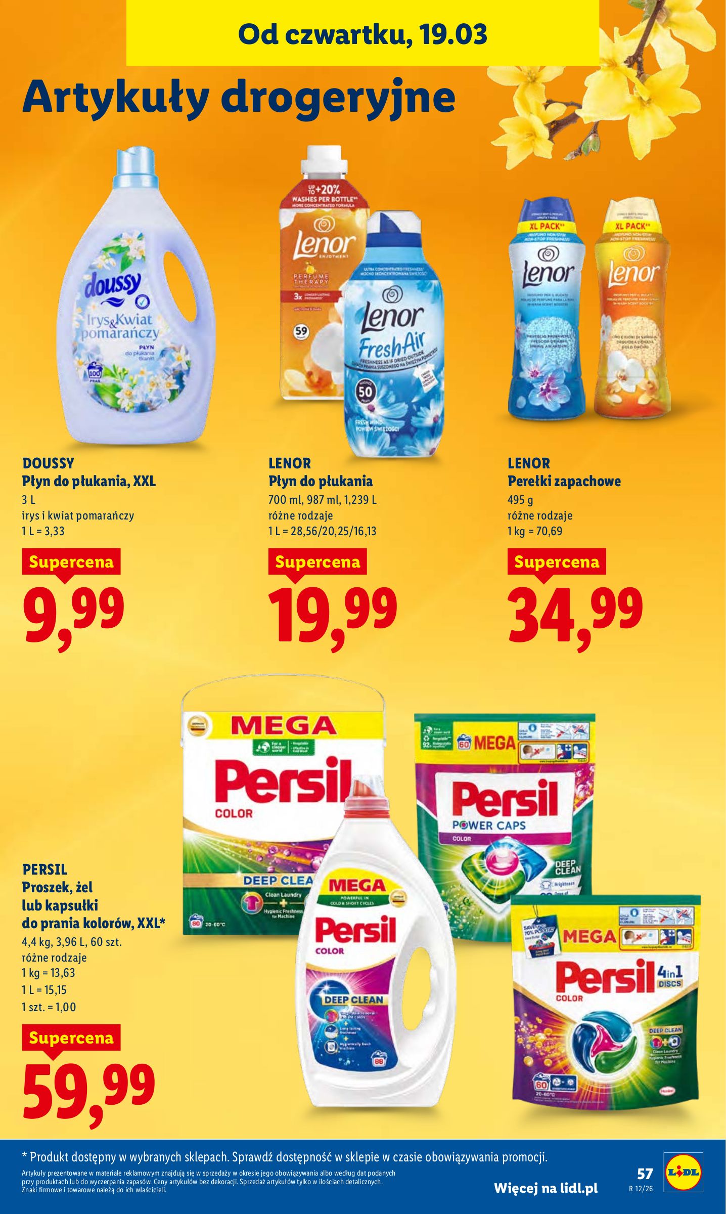 lidl - Gazetka Lidl - ważna od 19.03.2026 do 21.03.2026 - page: 57