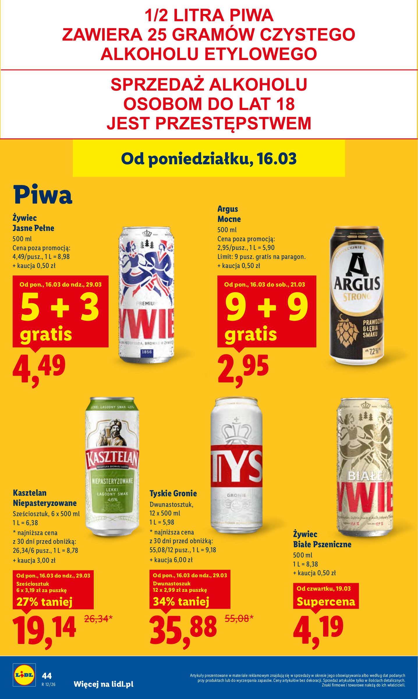 lidl - Gazetka Lidl - ważna od 19.03.2026 do 21.03.2026 - page: 44