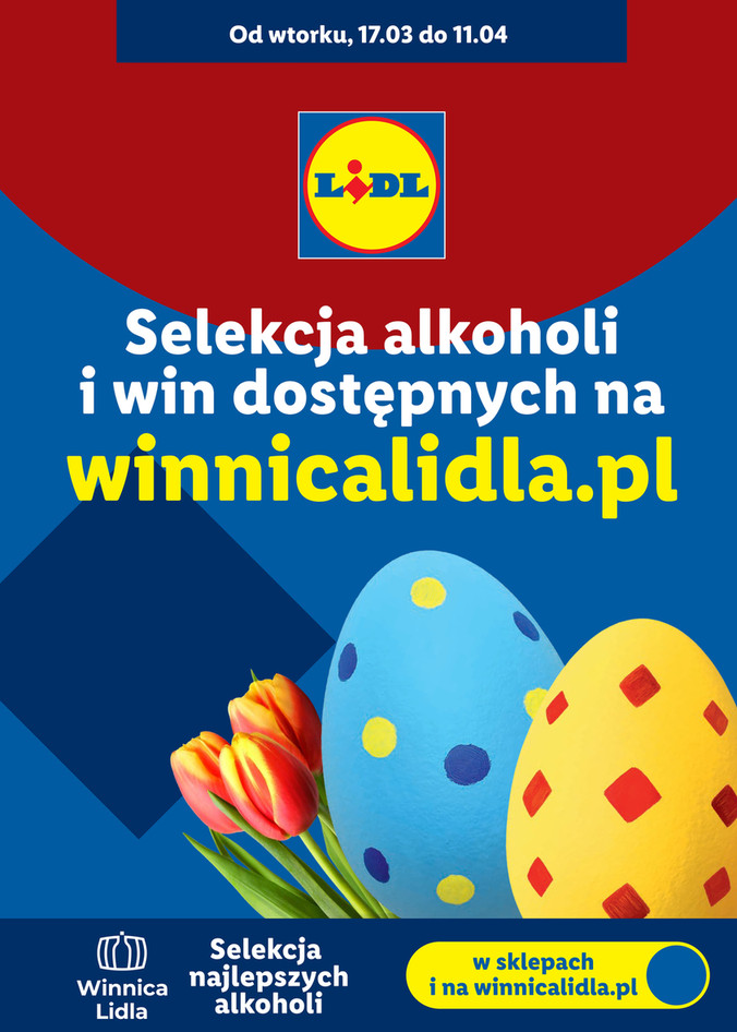 lidl - Gazetka Lidl - Alkohole - ważna od 17.03.2026 do 11.04.2026 - page: 1