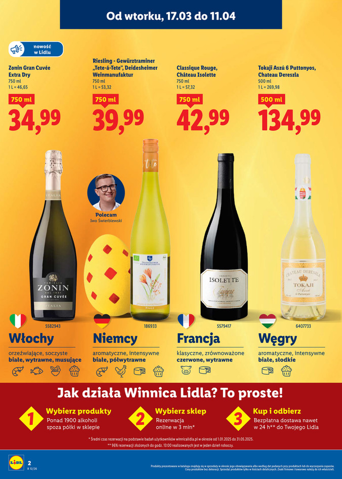 lidl - Gazetka Lidl - Alkohole - ważna od 17.03.2026 do 11.04.2026 - page: 2