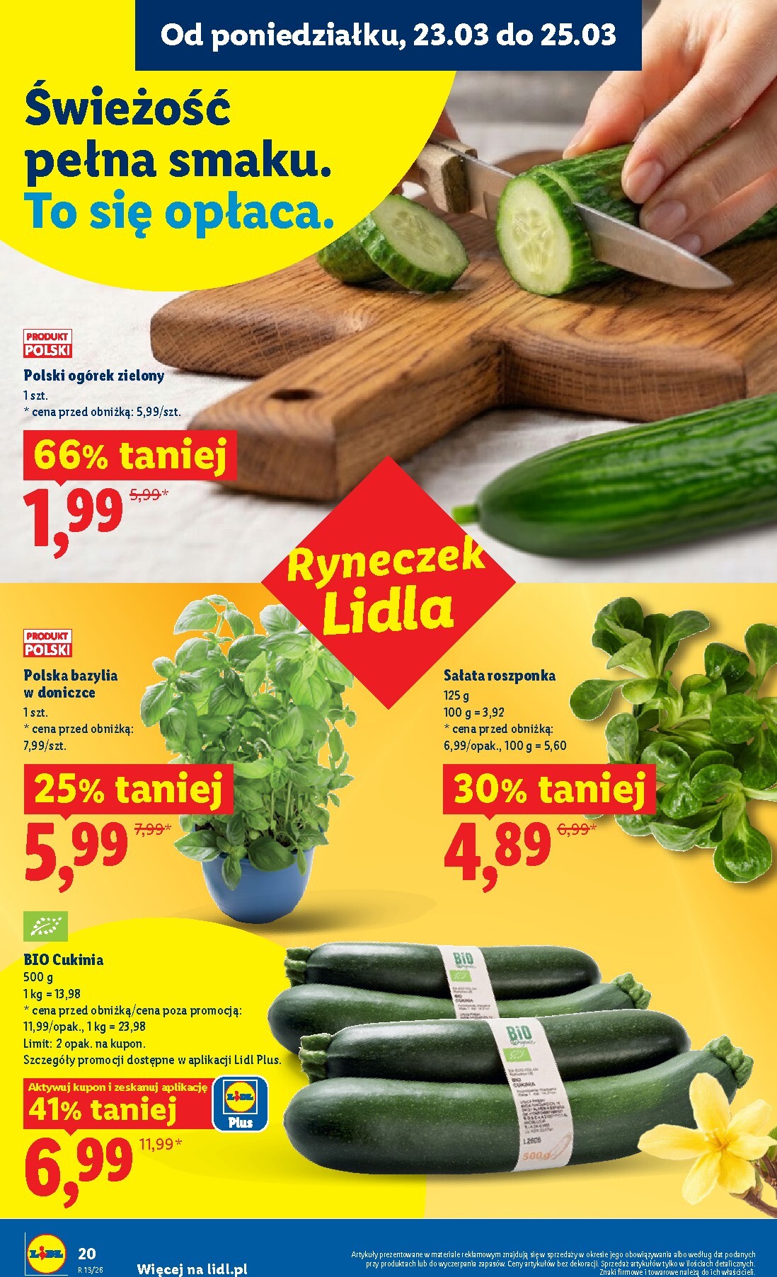 lidl - Gazetka Lidl - ważna od 23.03.2026 do 25.03.2026 - page: 20