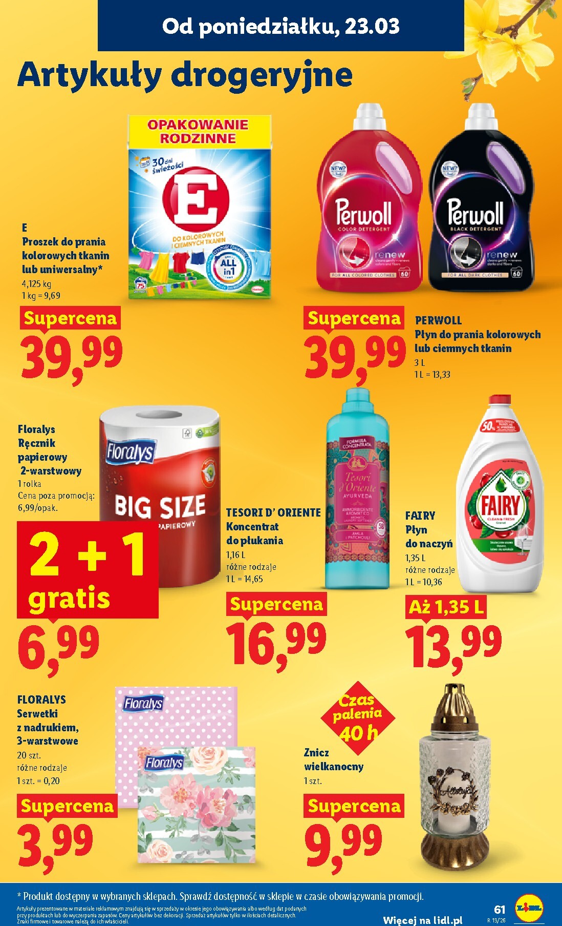 lidl - Gazetka Lidl - ważna od 23.03.2026 do 25.03.2026 - page: 61