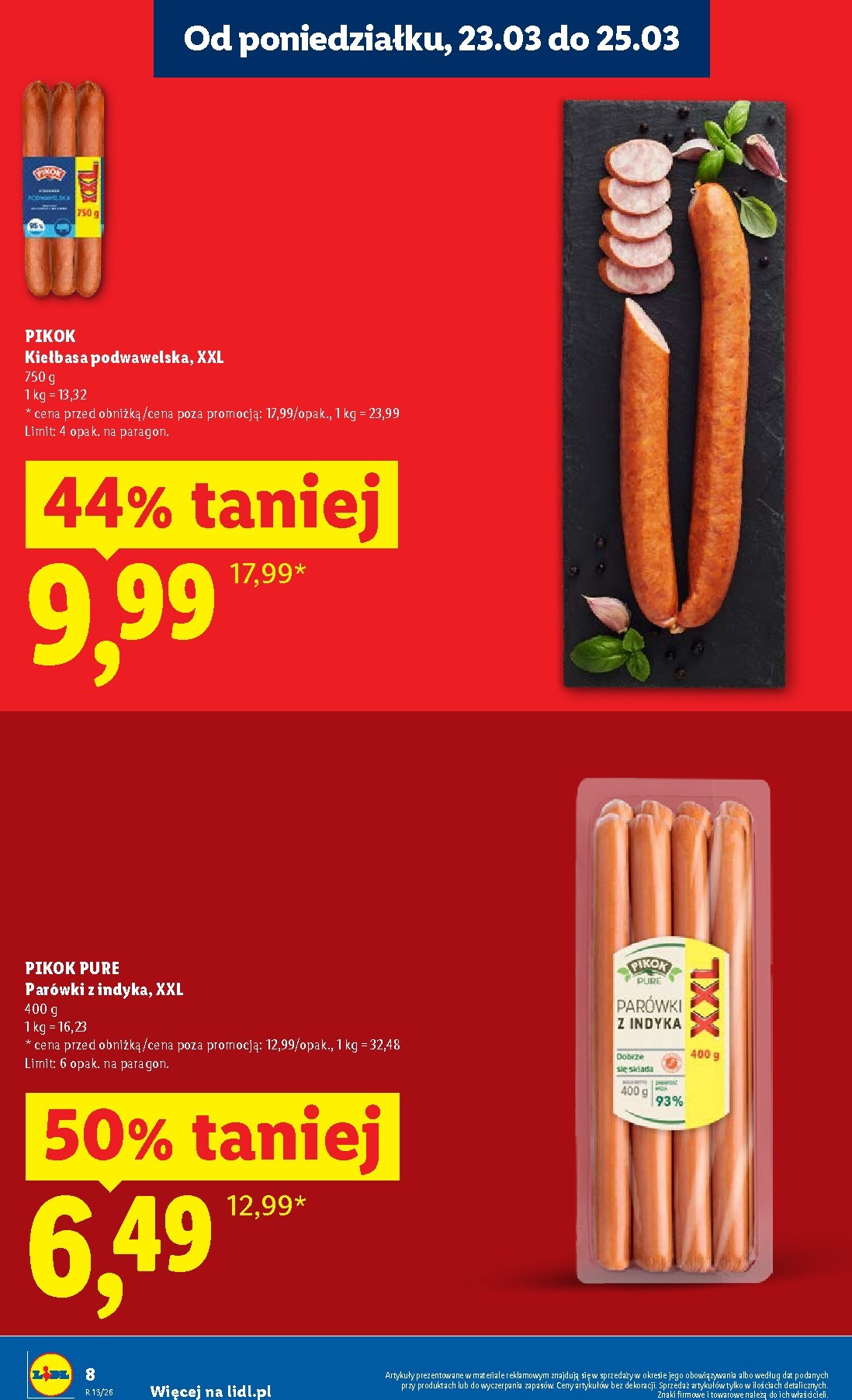 lidl - Gazetka Lidl - ważna od 23.03.2026 do 25.03.2026 - page: 8