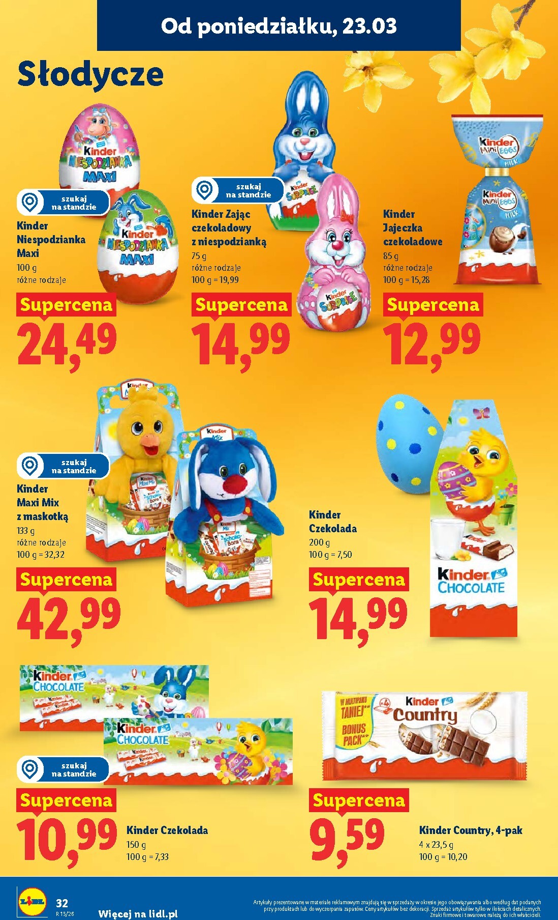 lidl - Gazetka Lidl - ważna od 23.03.2026 do 25.03.2026 - page: 32