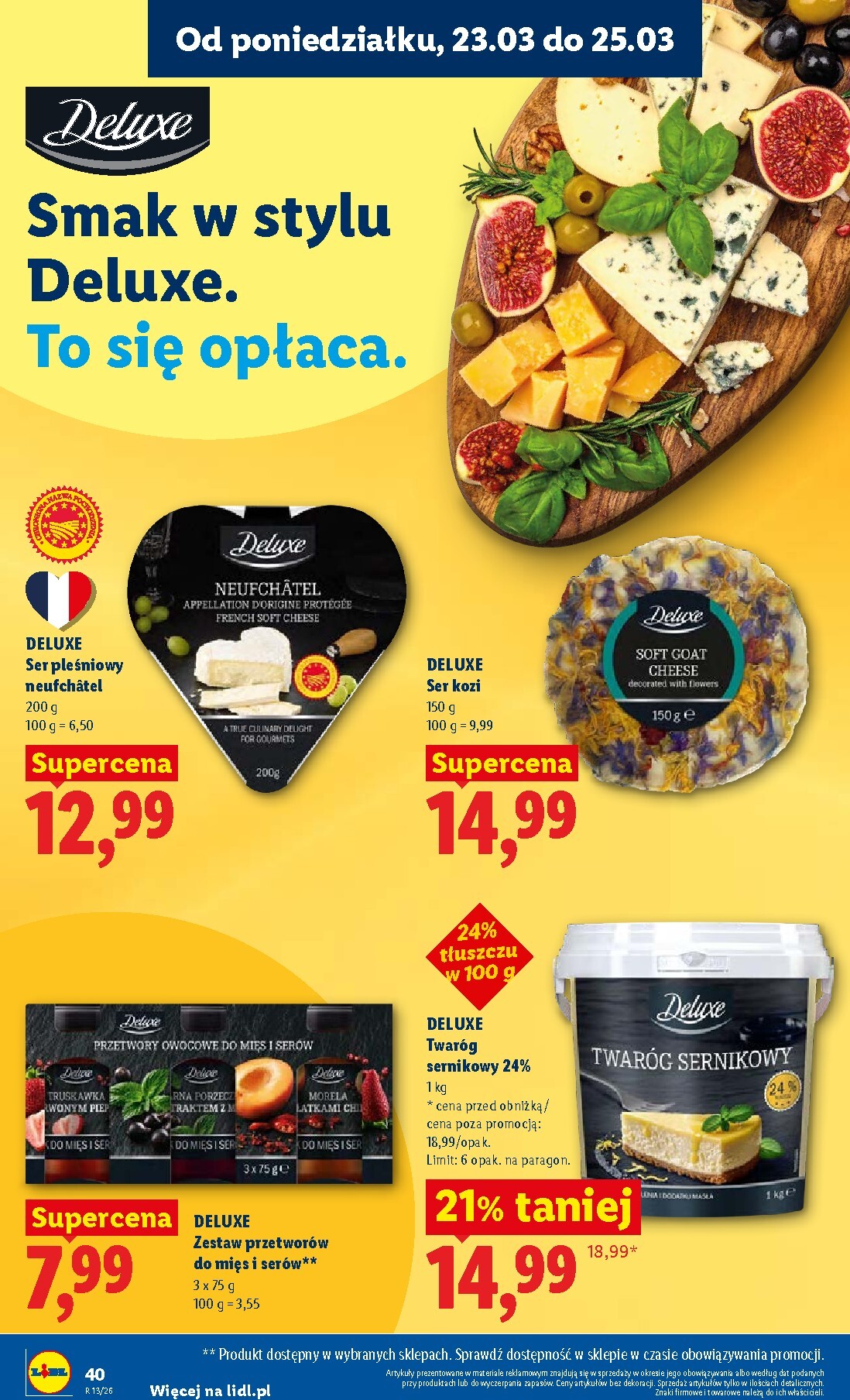 lidl - Gazetka Lidl - ważna od 23.03.2026 do 25.03.2026 - page: 40