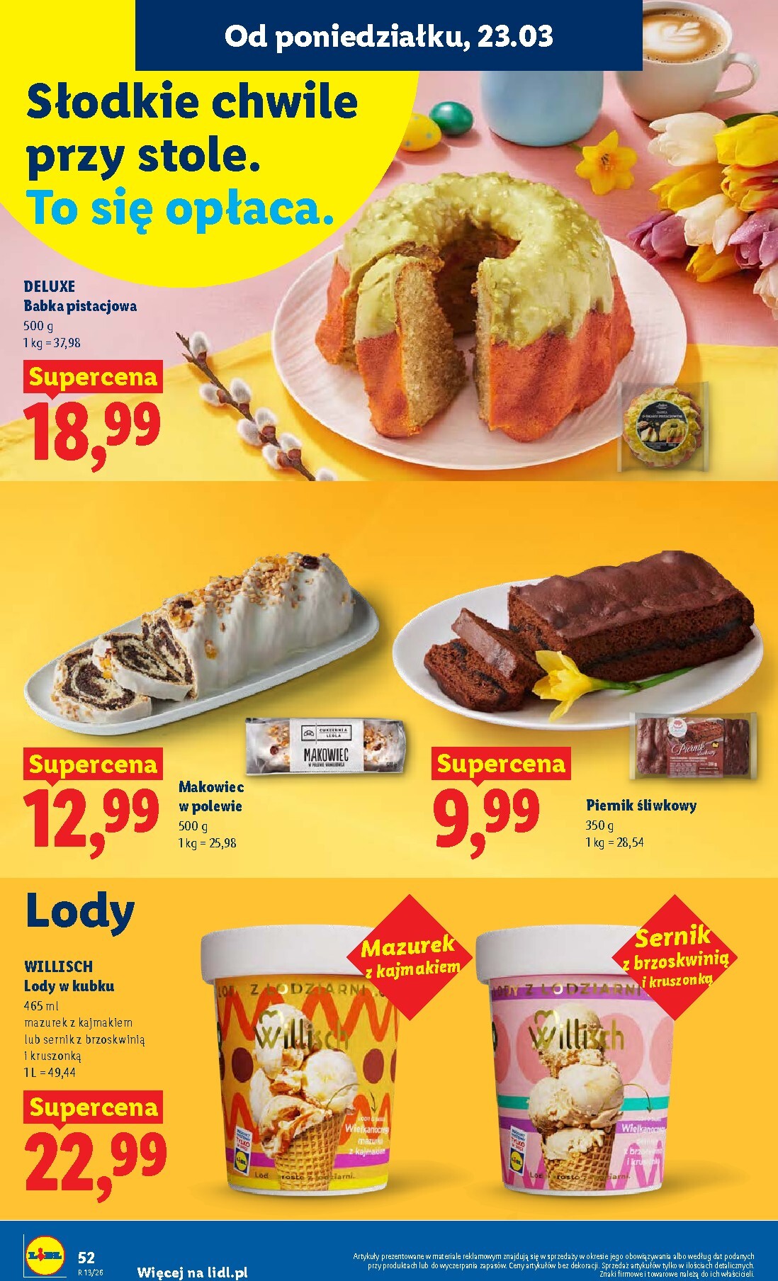 lidl - Gazetka Lidl - ważna od 23.03.2026 do 25.03.2026 - page: 52