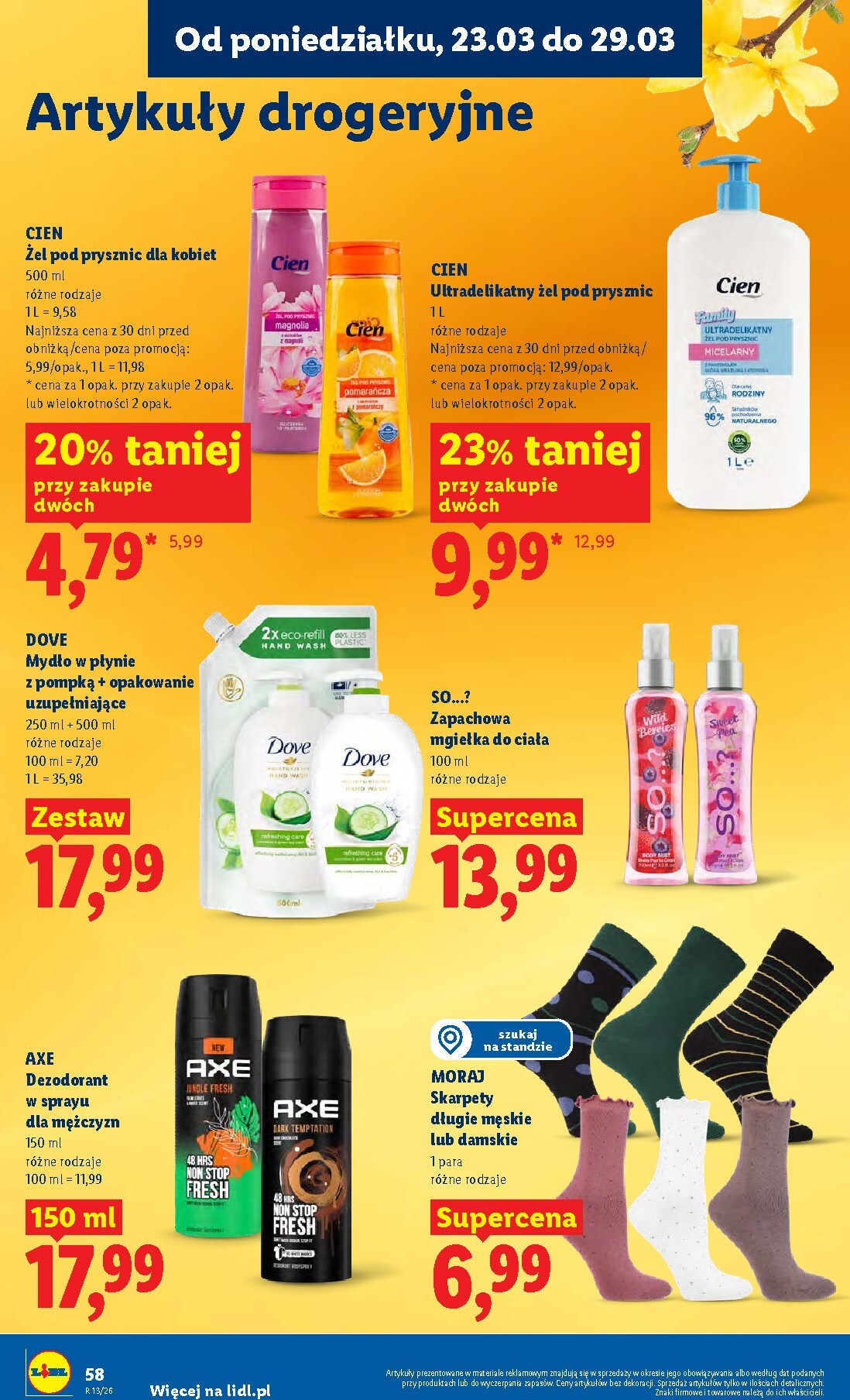lidl - Gazetka Lidl - ważna od 23.03.2026 do 25.03.2026 - page: 58