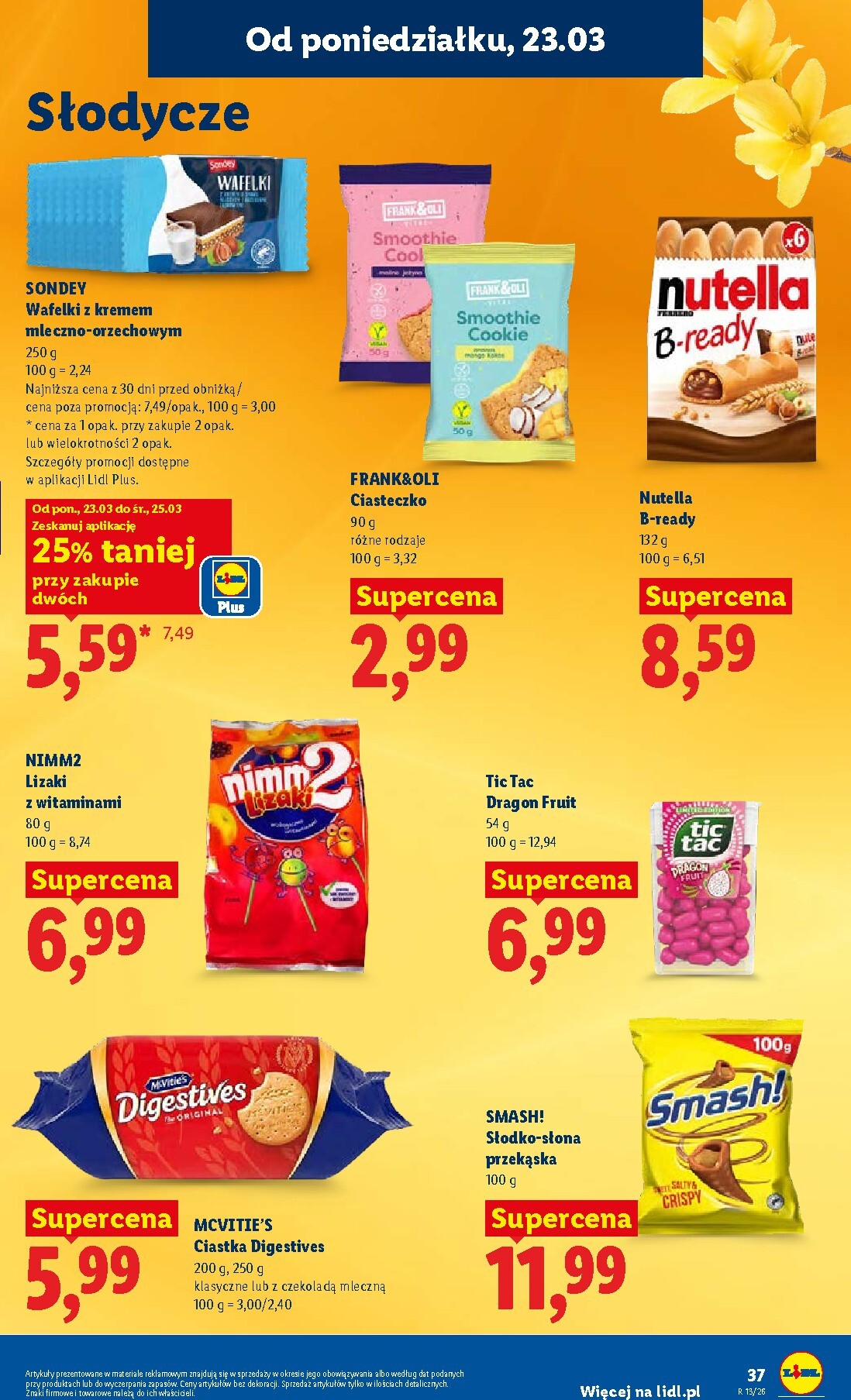 lidl - Gazetka Lidl - ważna od 23.03.2026 do 25.03.2026 - page: 37