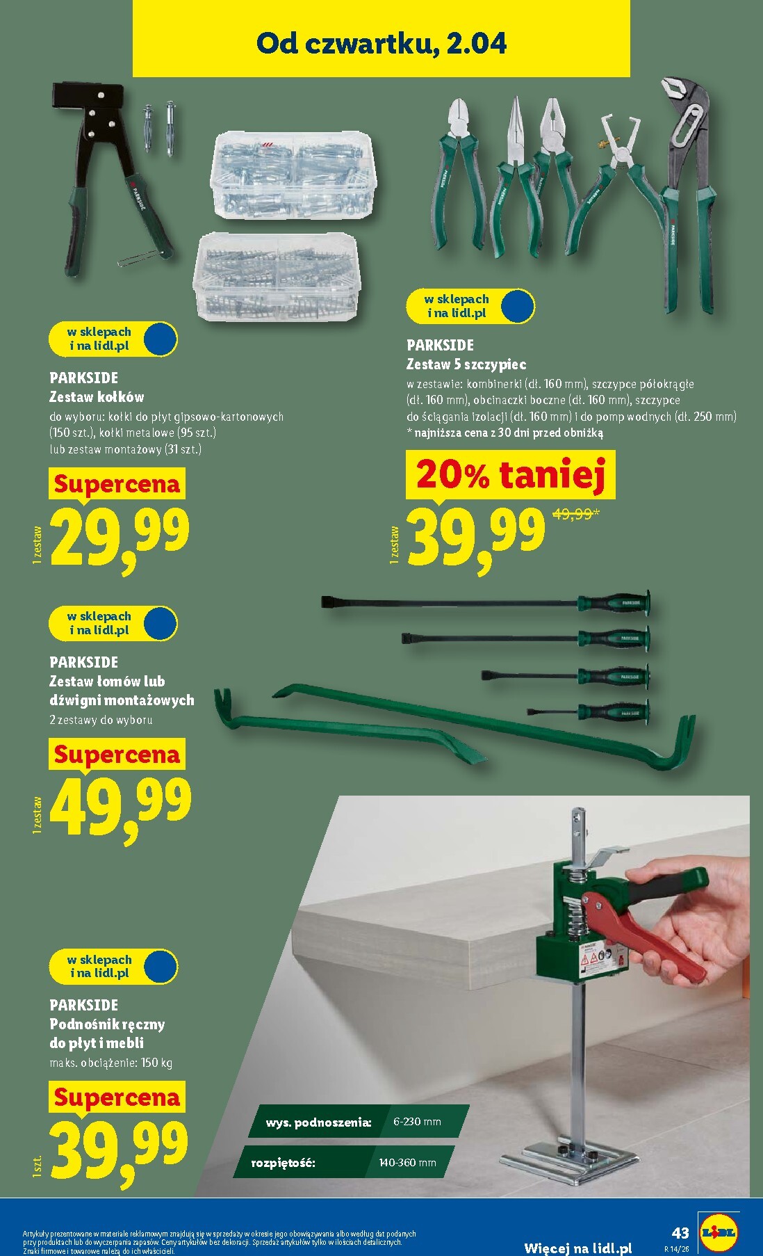 lidl - Gazetka Lidl - Katalog Okazji - ważna od 30.03.2026 do 04.04.2026 - page: 53