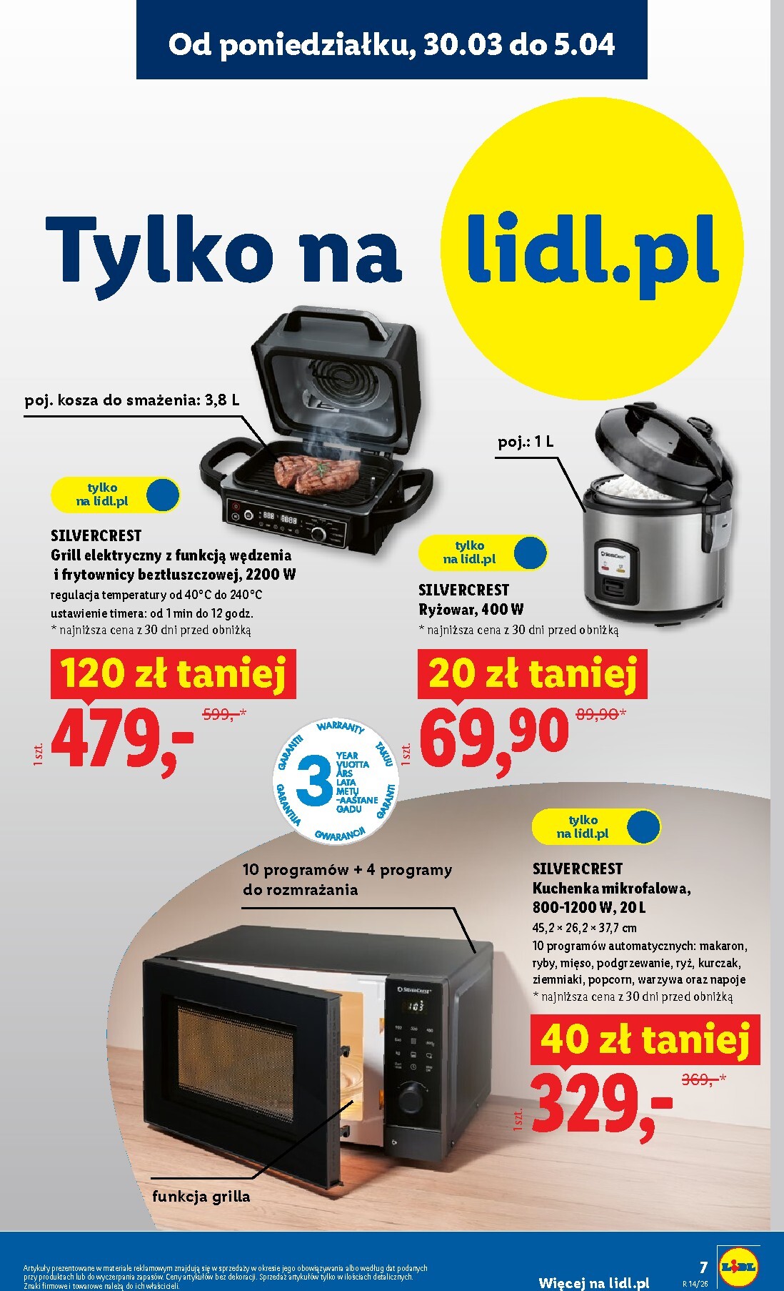 lidl - Gazetka Lidl - Katalog Okazji - ważna od 30.03.2026 do 04.04.2026 - page: 7