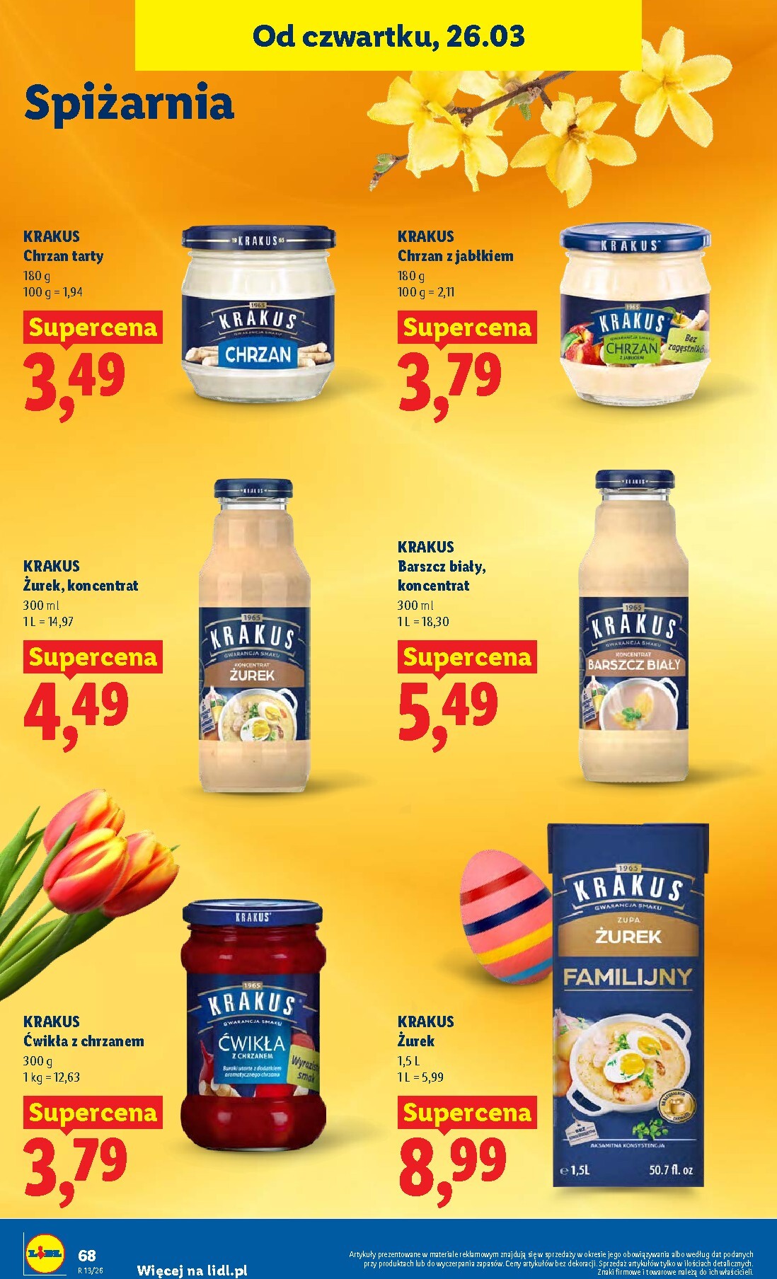 lidl - Gazetka Lidl - ważna od 26.03.2026 do 29.03.2026 - page: 68