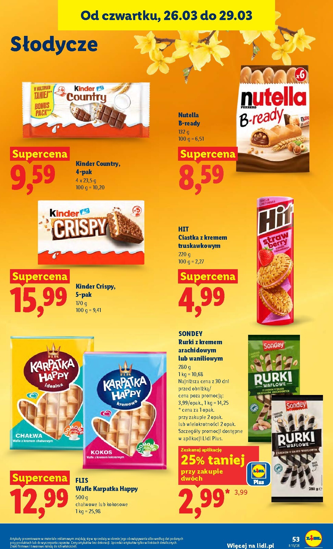 lidl - Gazetka Lidl - ważna od 26.03.2026 do 29.03.2026 - page: 53