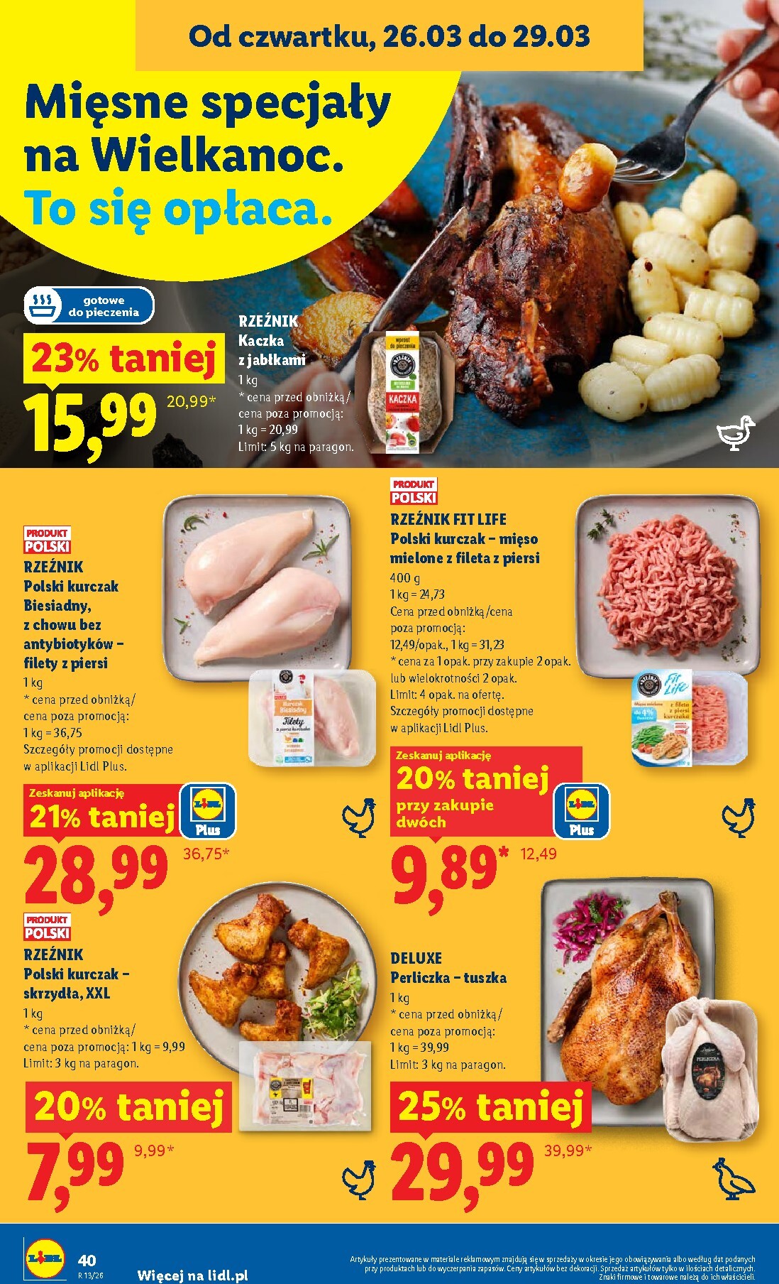 lidl - Gazetka Lidl - ważna od 26.03.2026 do 29.03.2026 - page: 40