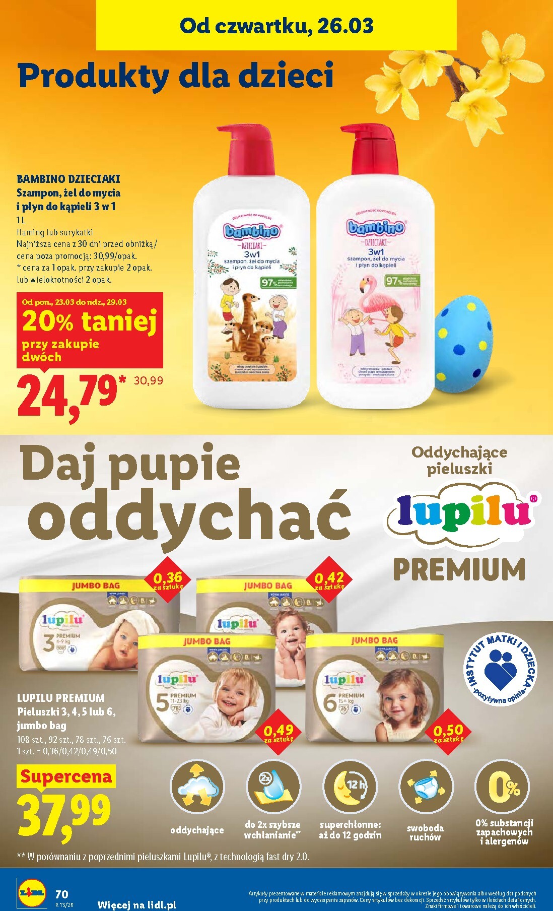 lidl - Gazetka Lidl - ważna od 26.03.2026 do 29.03.2026 - page: 70