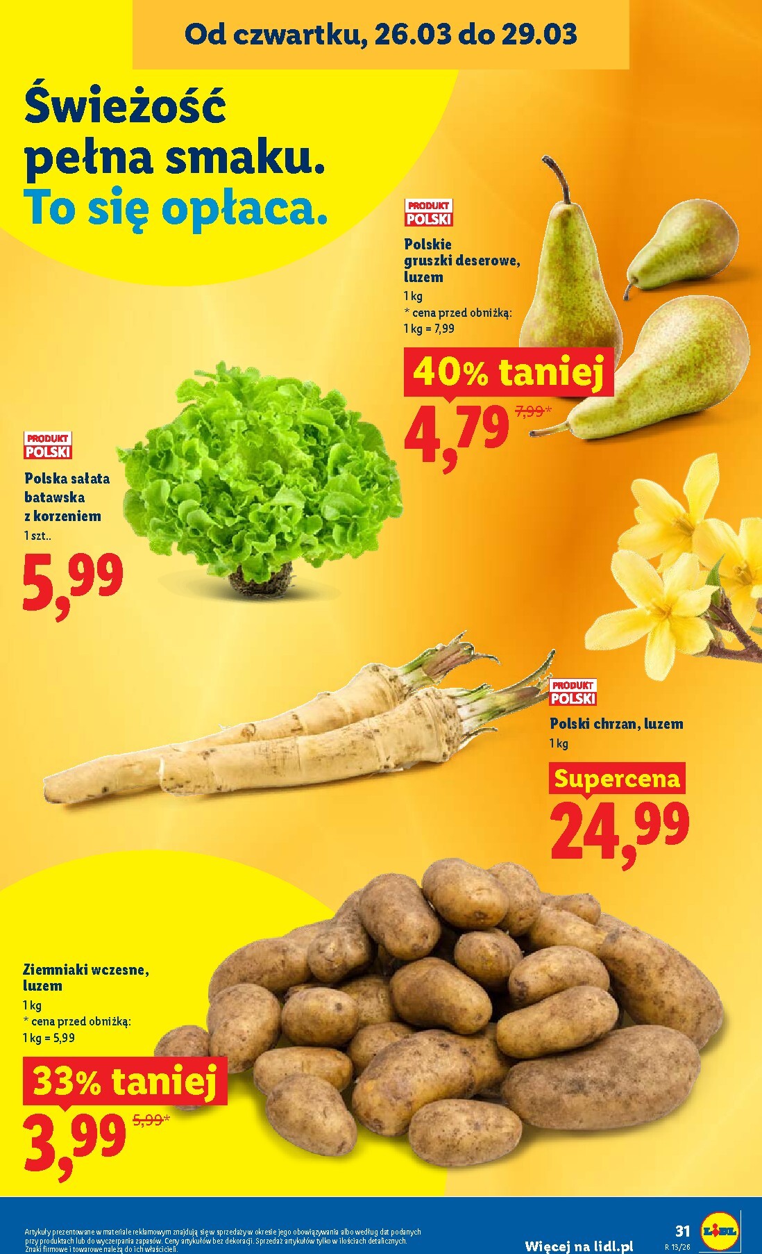 lidl - Gazetka Lidl - ważna od 26.03.2026 do 29.03.2026 - page: 31