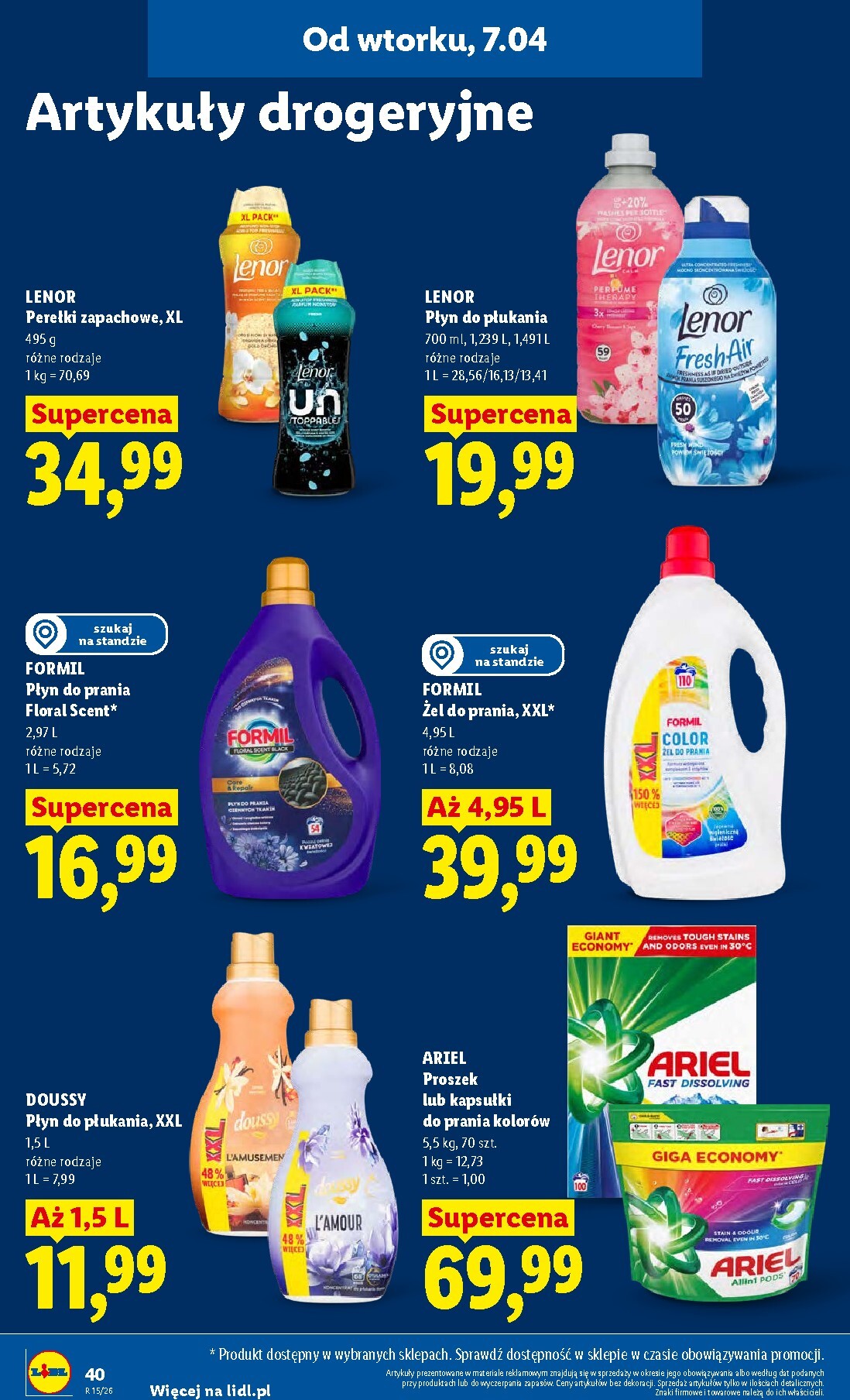 lidl - Gazetka Lidl - ważna od 07.04.2026 do 08.04.2026 - page: 44